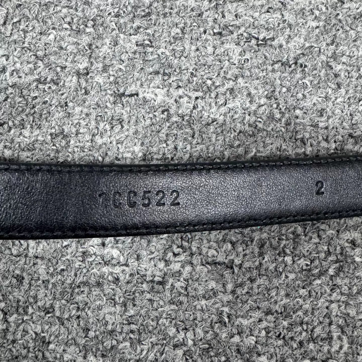 Prada Prada Triangle Logo Buckle Belt 95 New 34/85 Size ONE SIZE - 8 Thumbnail