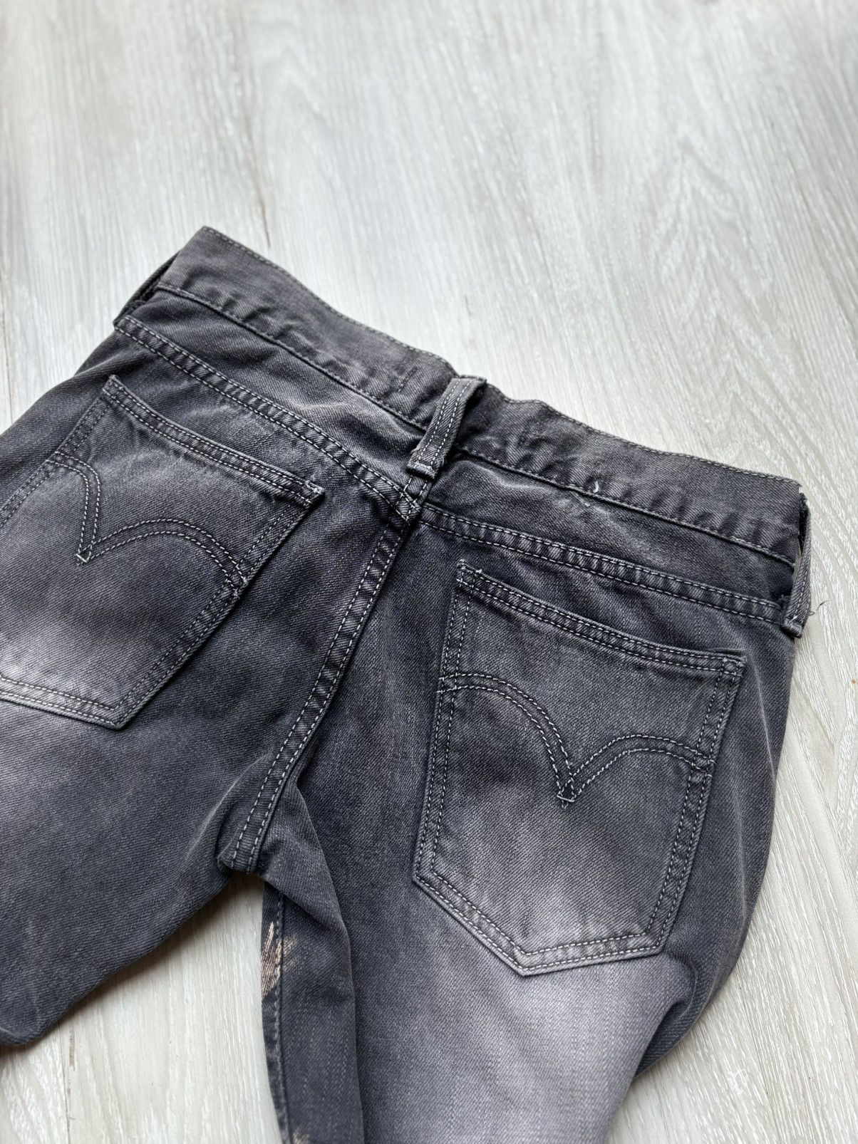Japanese Brand LEVIS lace-up flare jeans Size US 27 - 4 Thumbnail
