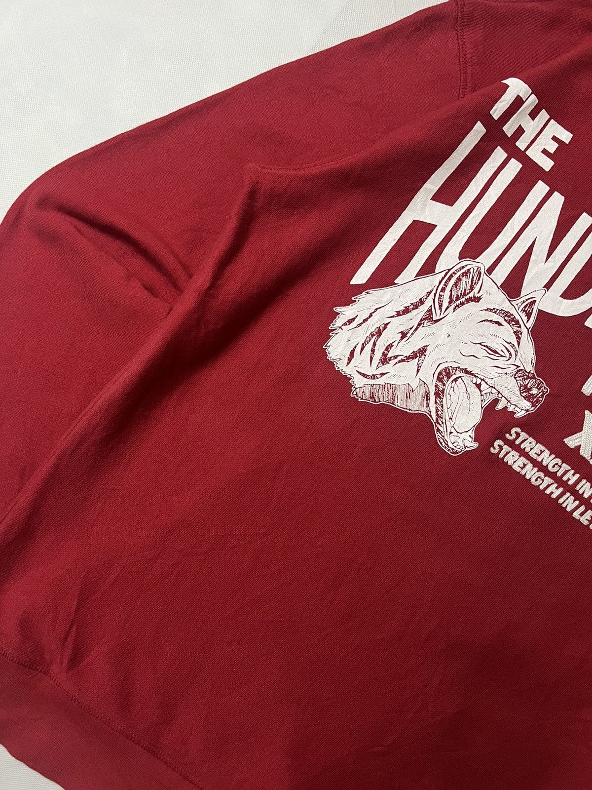 The Hundreds The Hundreds Red Pullover Hoodie Size US M / EU 48-50 / 2 - 12 Thumbnail