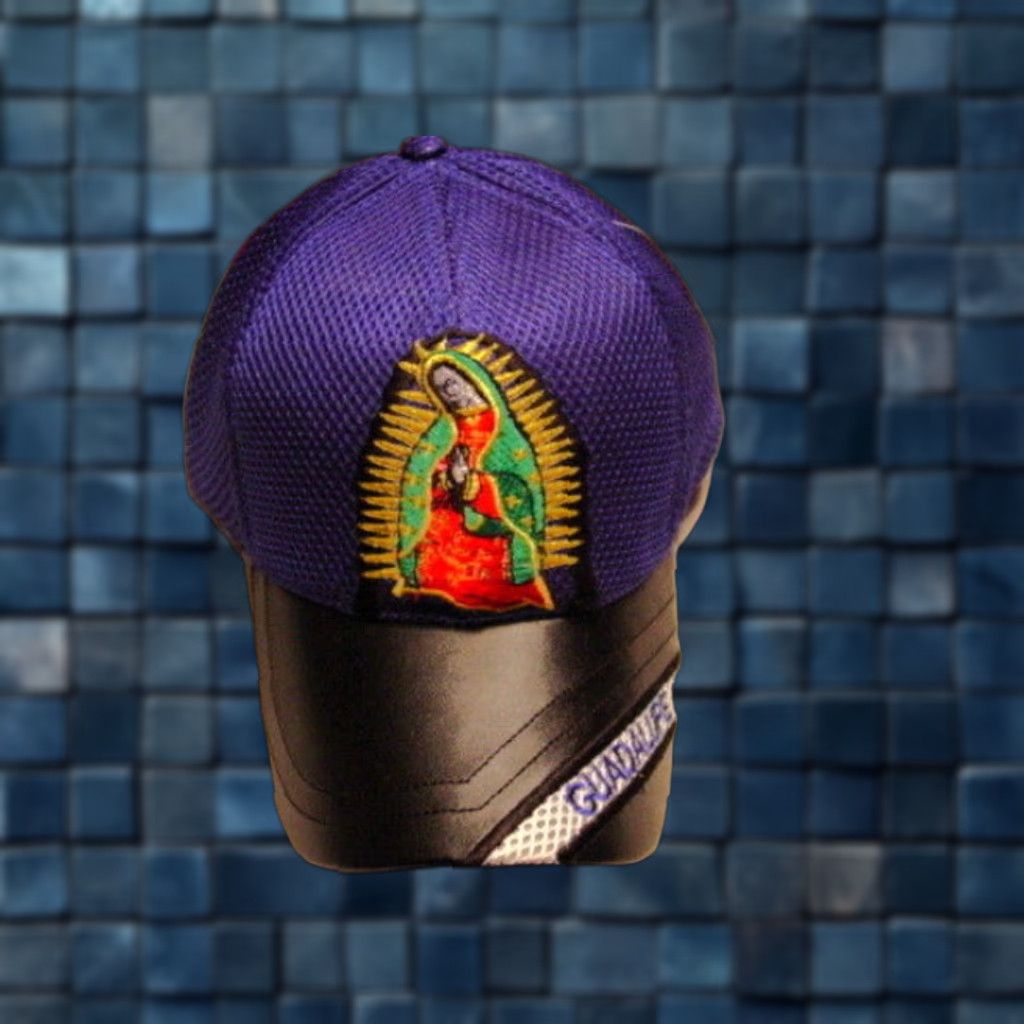 Vintage VINTAGE Guadalupe Blue Baseball Cap Adjustable Men Religious 90s Size ONE SIZE - 1 Preview