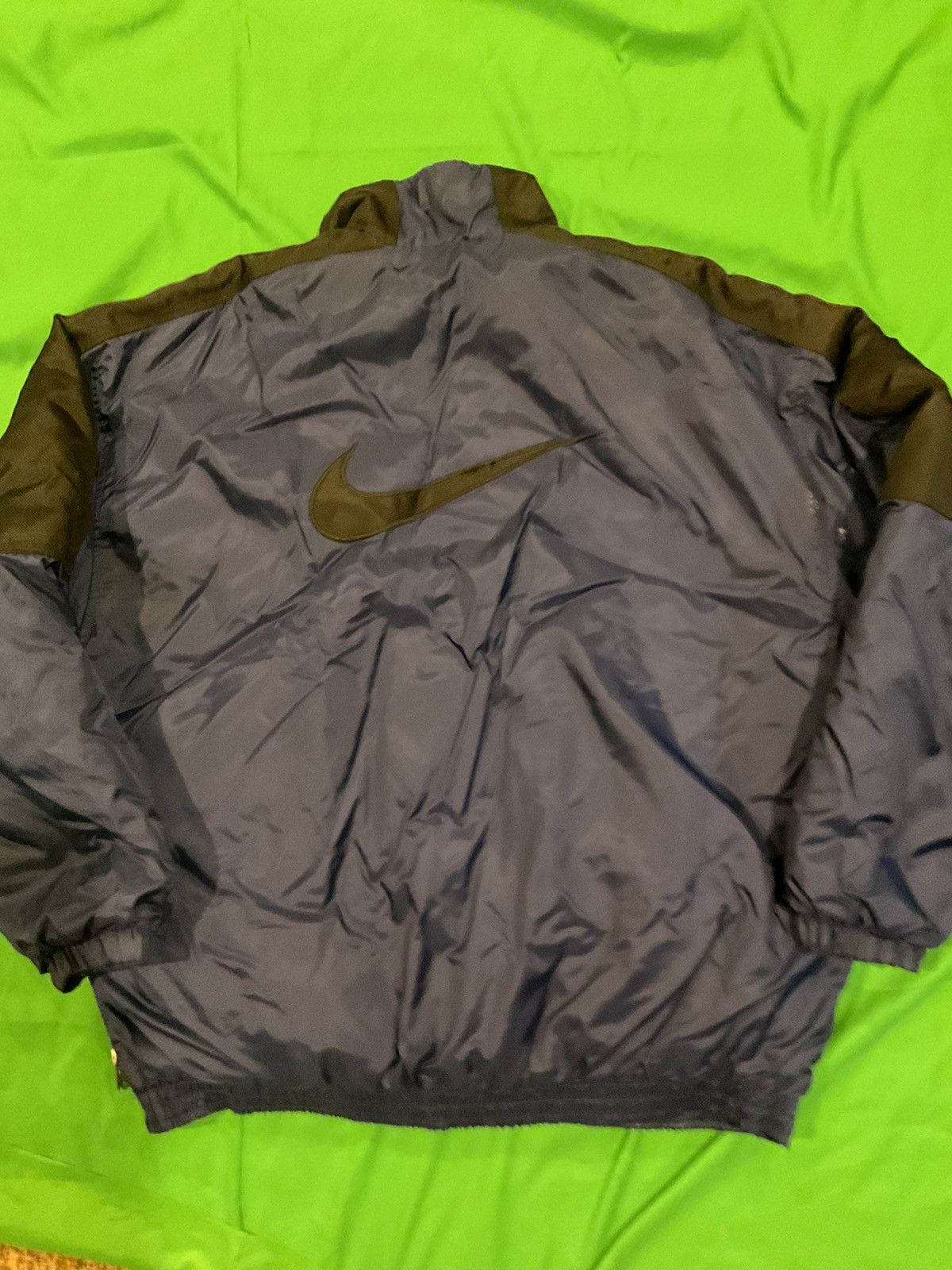 Nike × Vintage Vintage Nike Puffer jacket Size US L / EU 52-54 / 3 - 1 Thumbnail