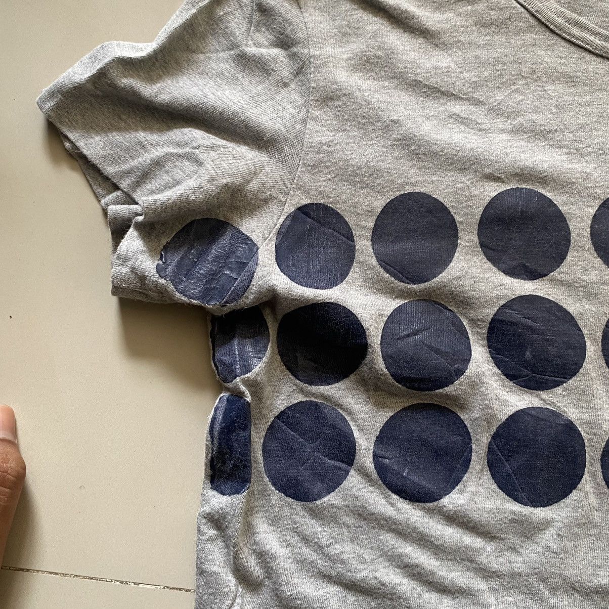 Tricot Comme des Garcons vintage polkadot rubber dye short sleeve Size M / US 6-8 / IT 42-44 - 4 Thumbnail