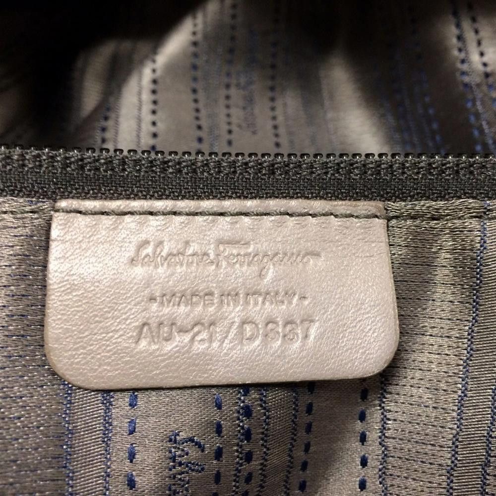 Salvatore Ferragamo Salvatore Ferragamo Glenn Grey Vara Icona Bag Size ONE SIZE - 4 Thumbnail
