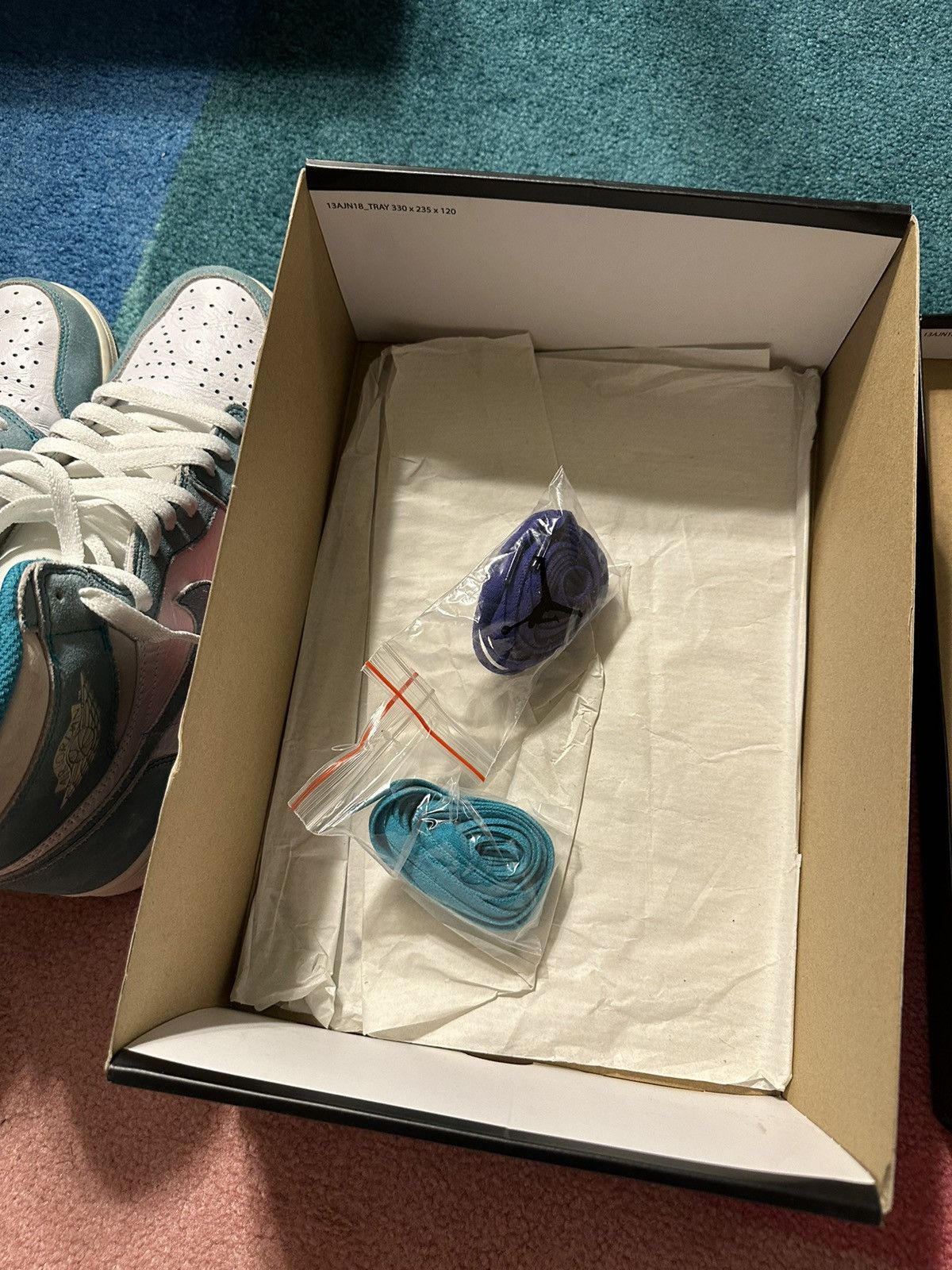 Jordan Brand Jordan 1 Retro High Turbo Green Size US 11.5 / EU 44-45 - 9 Thumbnail