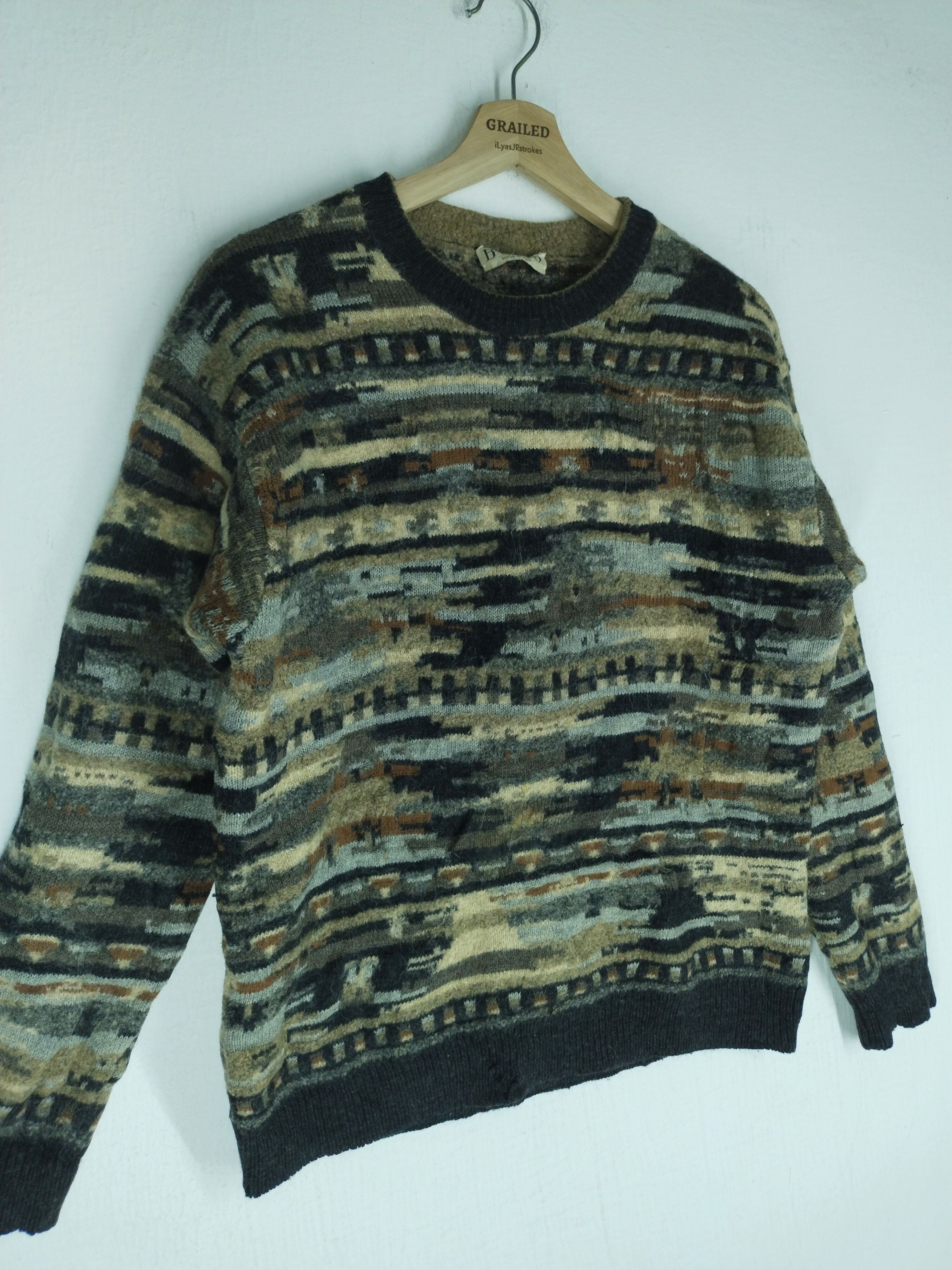 Homespun Knitwear × Vintage Vtg BOTTO Wool Knitwear Seditionaries Made in Italy Size US M / EU 48-50 / 2 - 3 Thumbnail