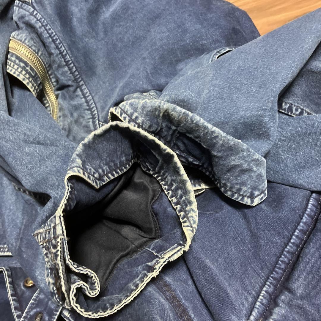 Kapital KAPITAL KOUNTRY M-65 Denim Jacket Navy 2 Size US M / EU 48-50 / 2 - 15 Thumbnail
