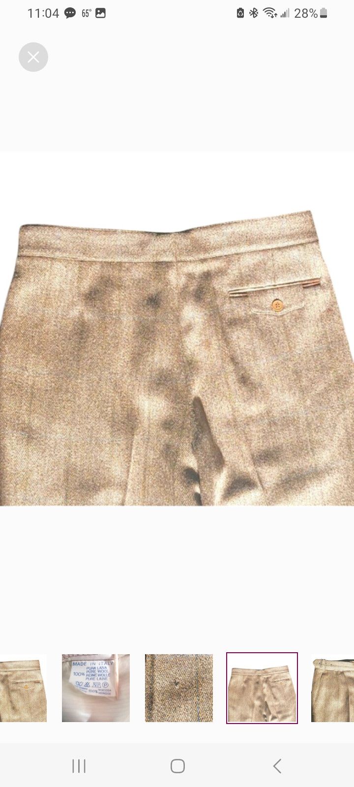 Zanella Zanella Pure Wool Pants Size US 32 / EU 48 - 8 Thumbnail