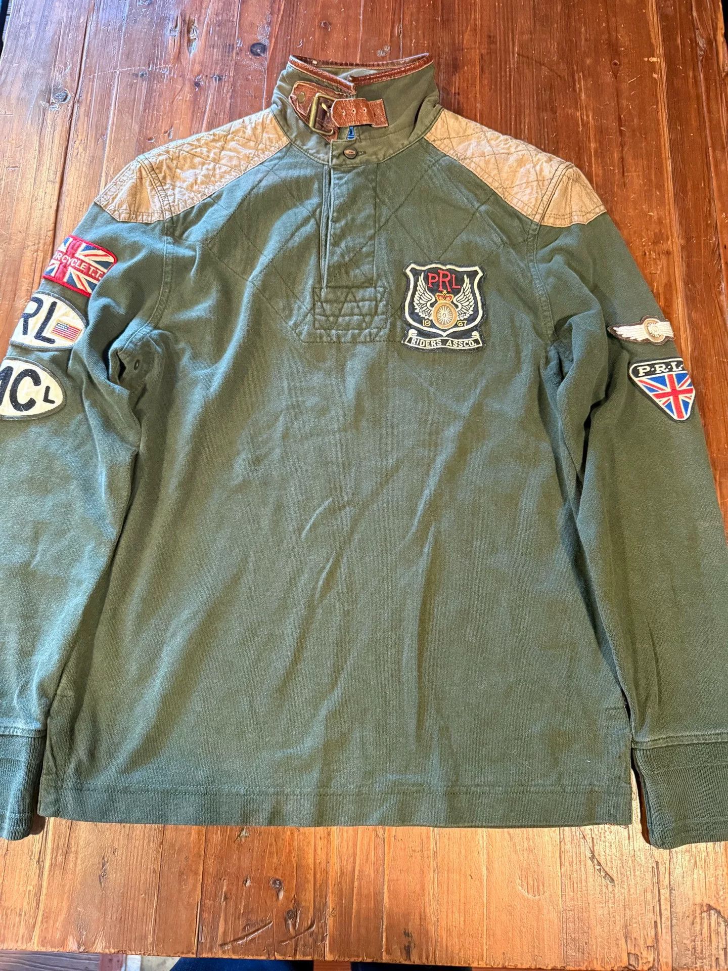 Polo Ralph Lauren Polo Ralph Lauren Motorcycle Sweatshirt Size US S / EU 44-46 / 1 - 1 Thumbnail