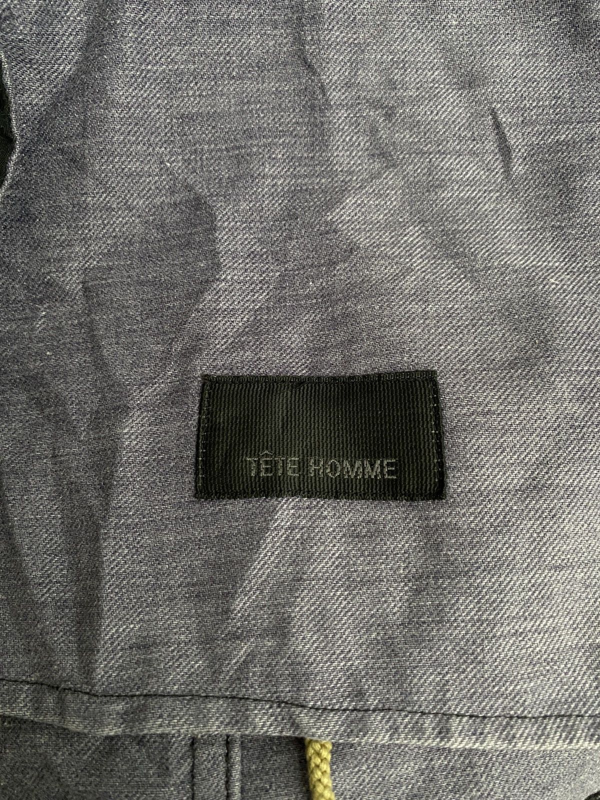 Vintage Vintage Japanese Brand Tete Homme Velvet Jacket 2000s Size US S / EU 44-46 / 1 - 6 Thumbnail