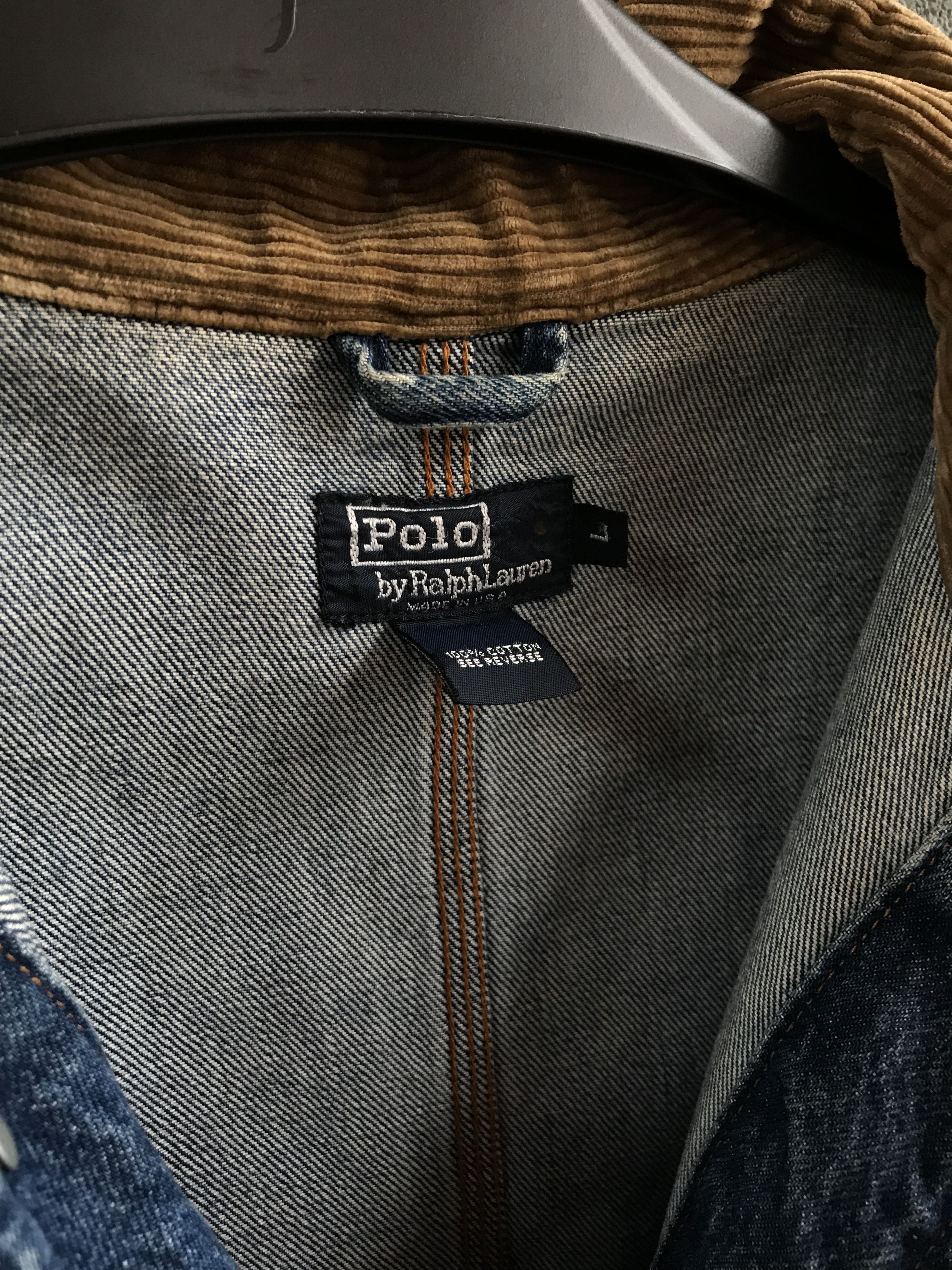 Polo Ralph Lauren Vintage Ralph Lauren Denim Jacket Size US L / EU 52-54 / 3 - 7 Thumbnail