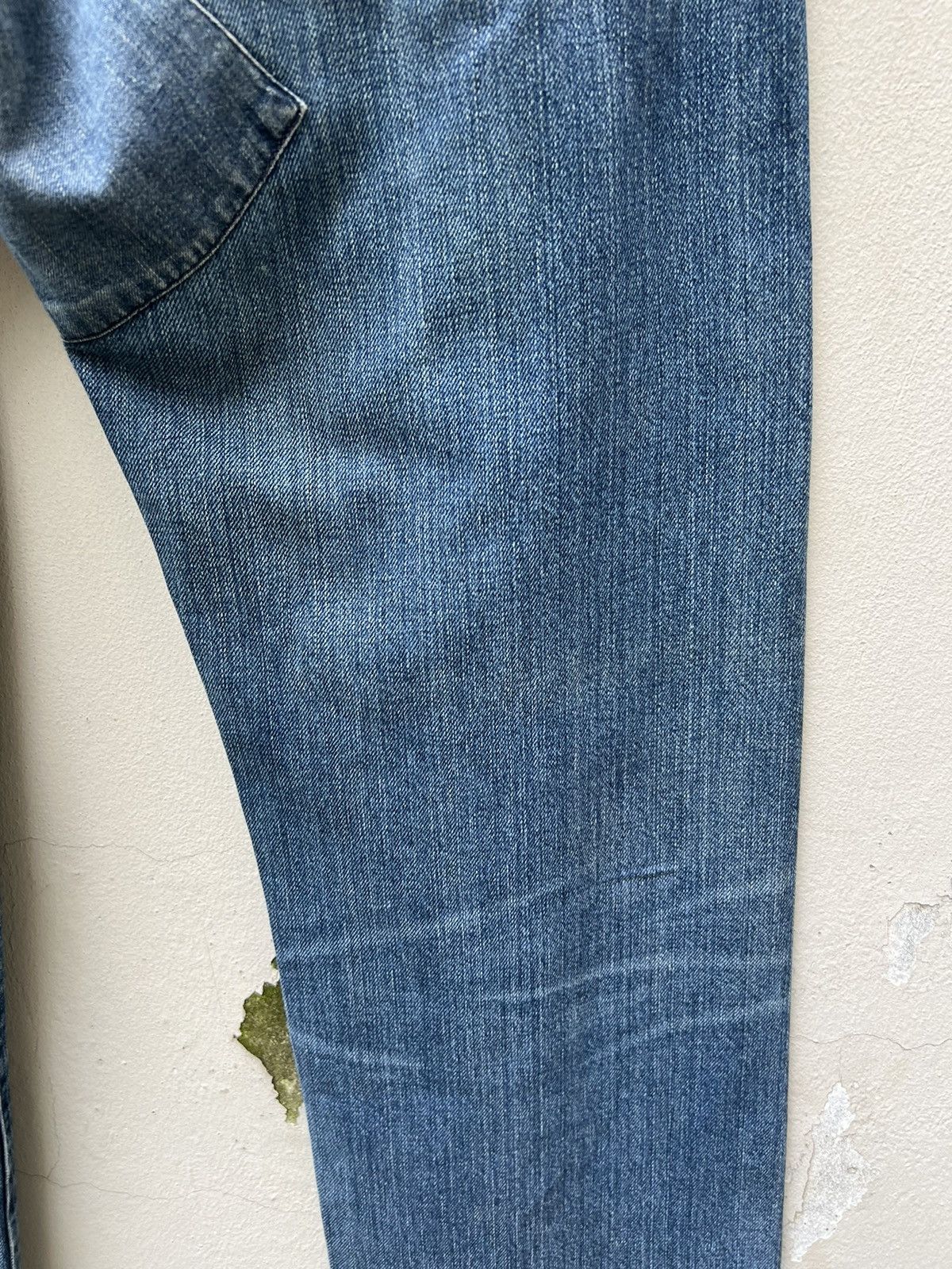 Levi's 90s Levi's LVC #555 Distressed Patchwork Selvedge Denim Size US 32 / EU 48 - 21 Thumbnail