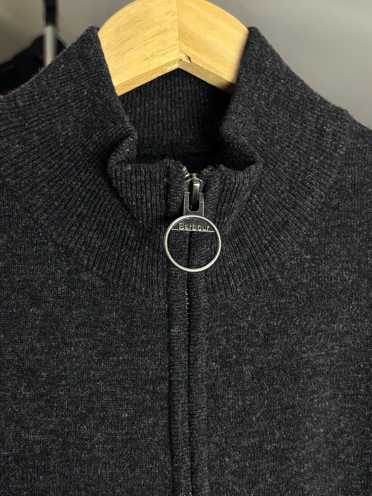 Barbour Barbour Wool Zip Knit Sweater Size US M / EU 48-50 / 2 - 3 Thumbnail