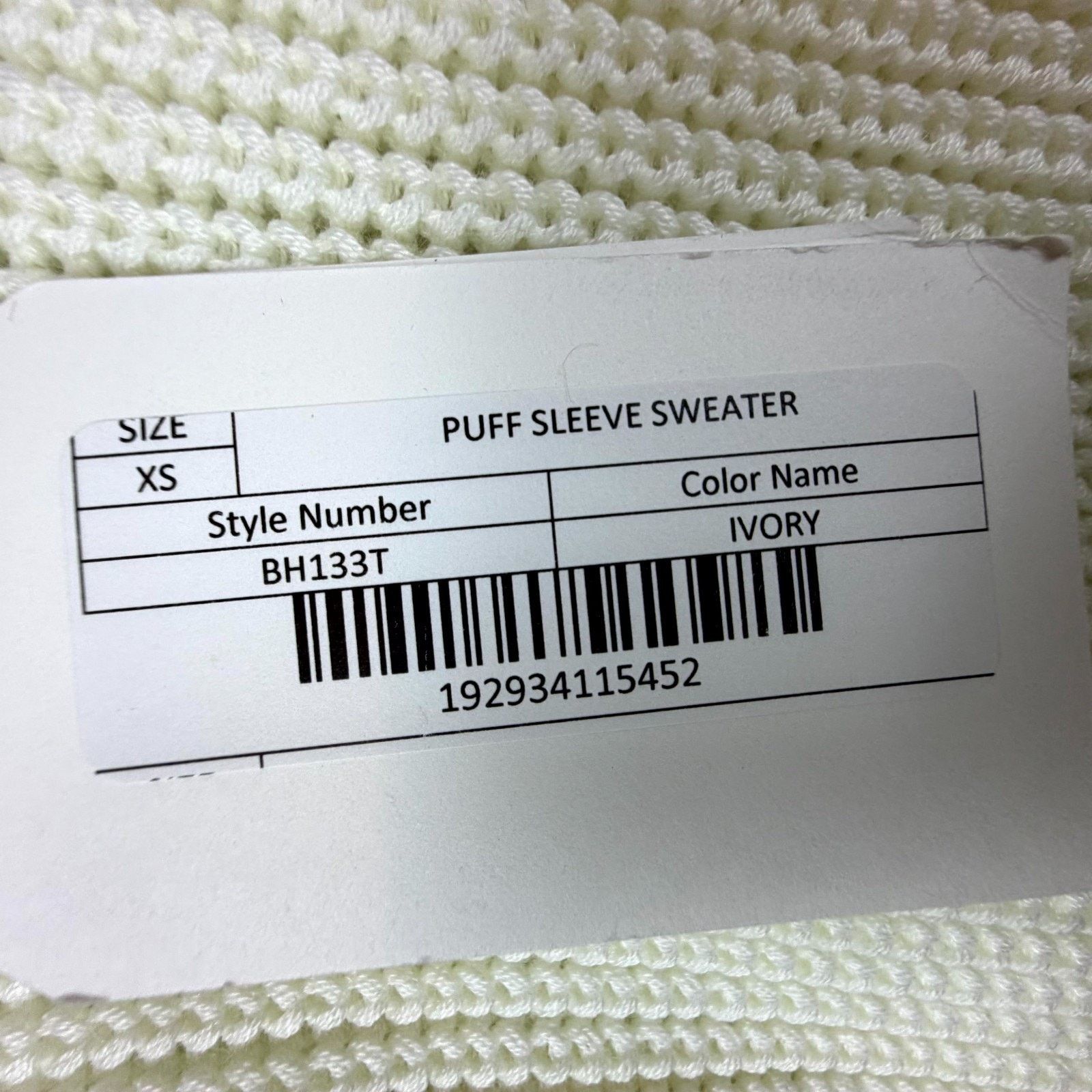 English Factory English Factory Sweater XS Ivory Ribbed Preppy Apres Ski Size XS / US 0-2 / IT 36-38 - 8 Thumbnail