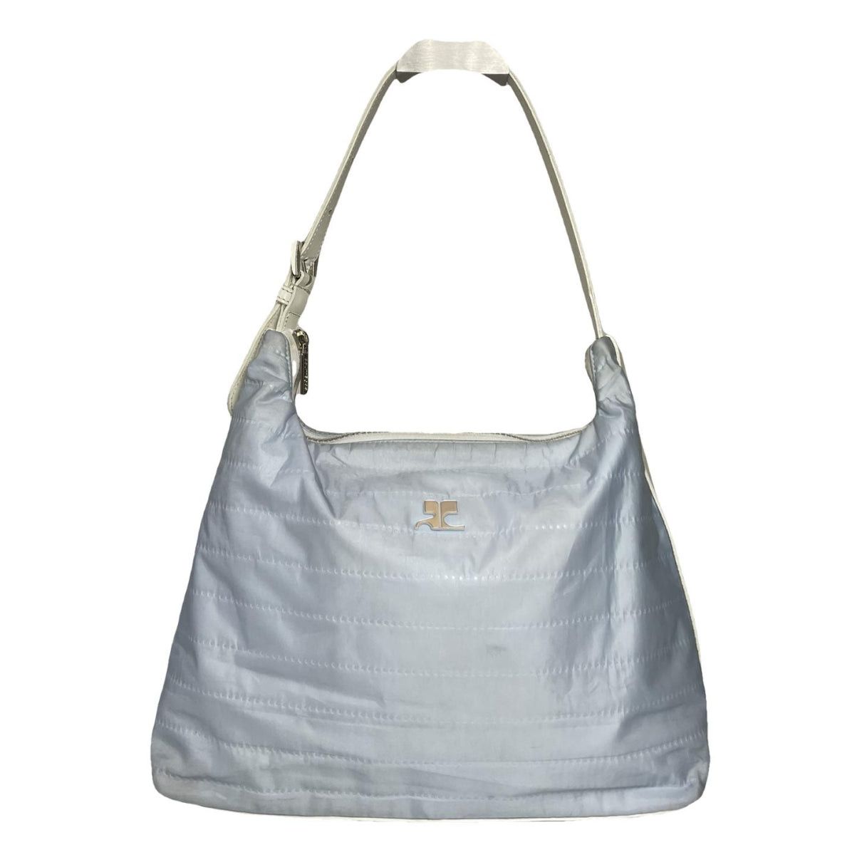Courreges Courrèges Blue Cotton Handbag Size ONE SIZE - 1 Thumbnail