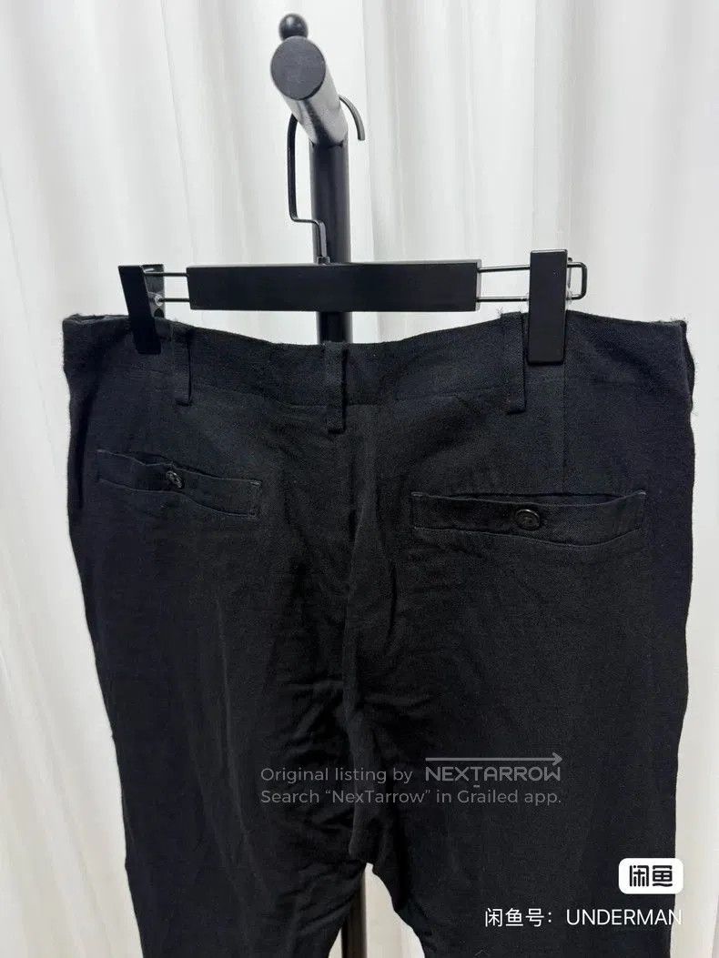 Yohji Yamamoto Yohji Yamamoto Wool Cropped Trousers. Size US 36 / EU 52 - 6 Thumbnail
