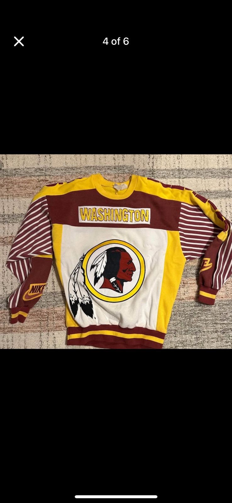 NFL × Nike Redskins sweatshirt Size US XL / EU 56 / 4 - 1 Thumbnail