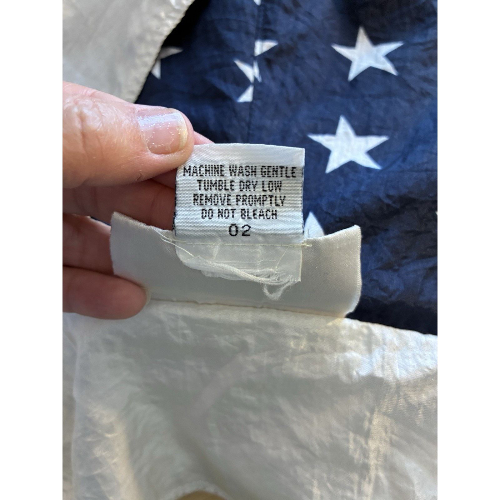 Other VTG 80s USA Flag Jacket Convert Backpack Parachute America L Size US L / EU 52-54 / 3 - 17 Thumbnail