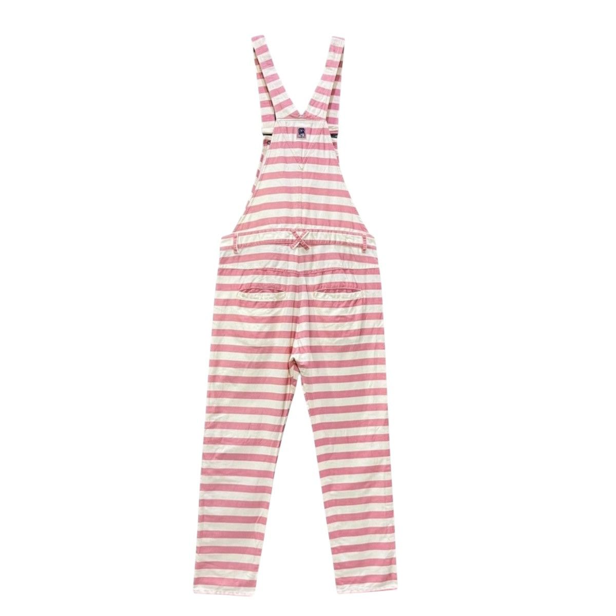 Ministry Of Supply Candy Stripper Pink Prisoners Stripe Overalls Japan Harajuku Size 30" / US 8 / IT 44 - 6 Thumbnail
