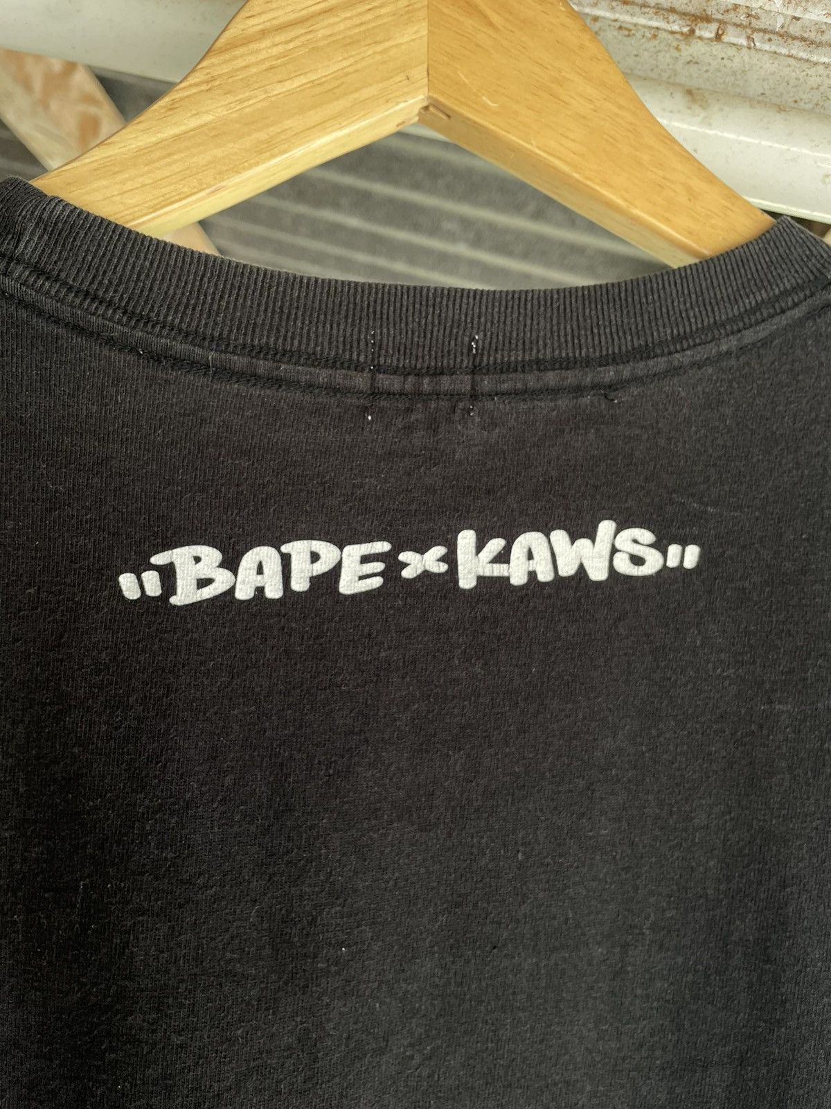 Bape × Kaws BAPE Baby Milo x KAWS Skull Graphic Tee Black Size US M / EU 48-50 / 2 - 4 Thumbnail