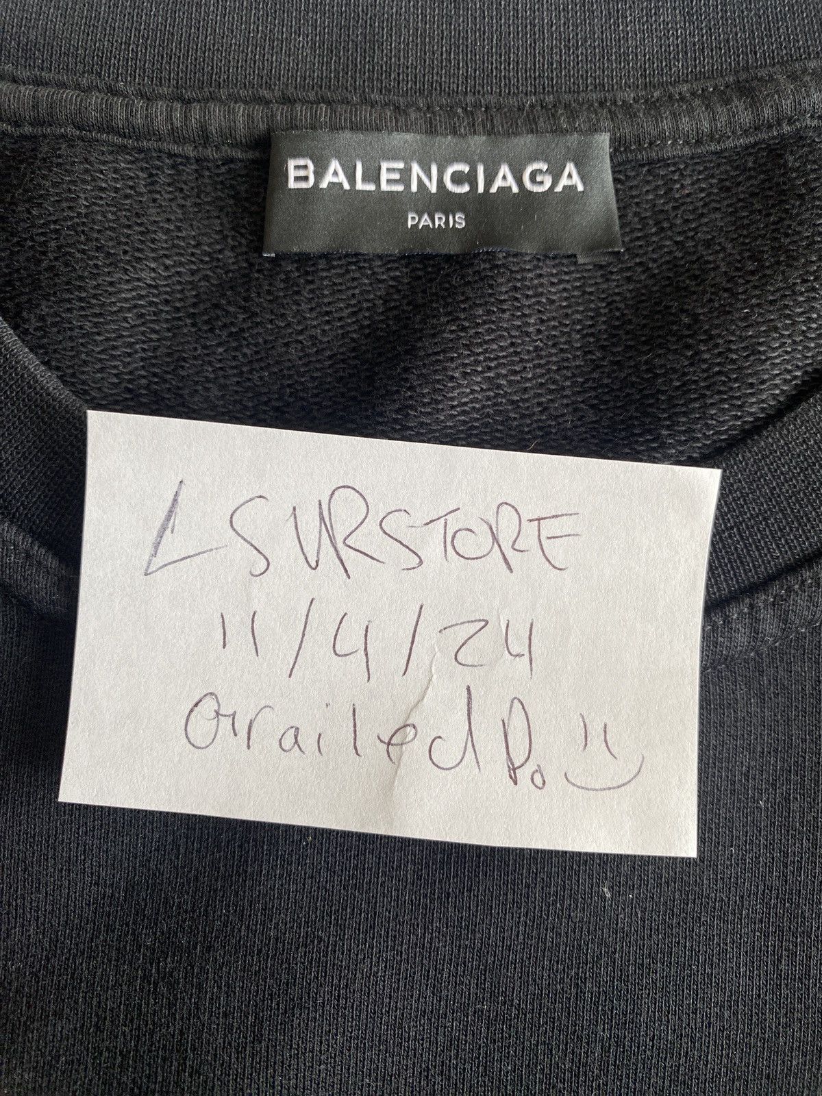 Balenciaga Balenciaga Homme Stripe Crewneck Sweater Noir/Jaune Medium Size US M / EU 48-50 / 2 - 4 Thumbnail
