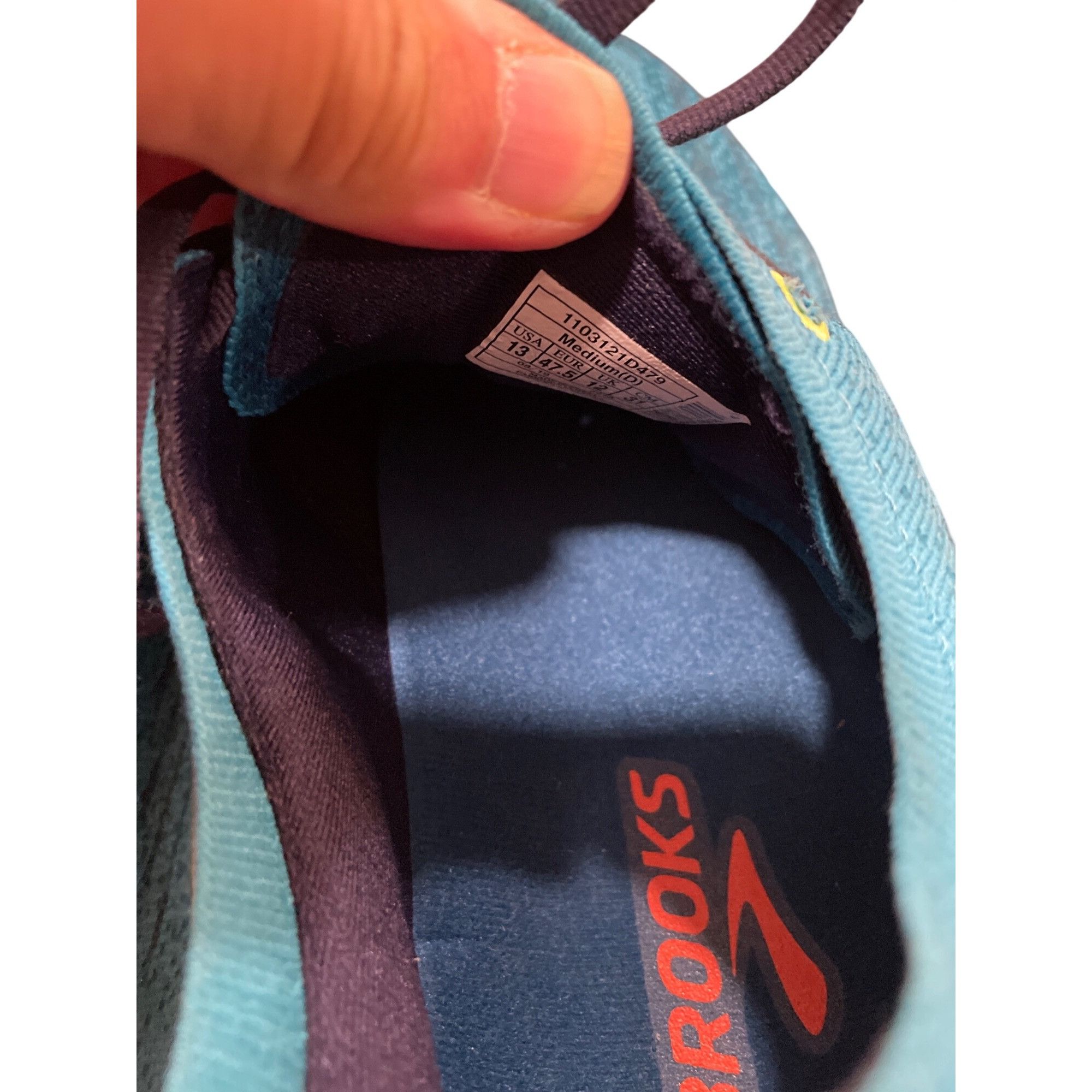 Brooks Brooks levitate 3 mens blue black walking running sneakers s Size US 13 / EU 46 - 8 Thumbnail