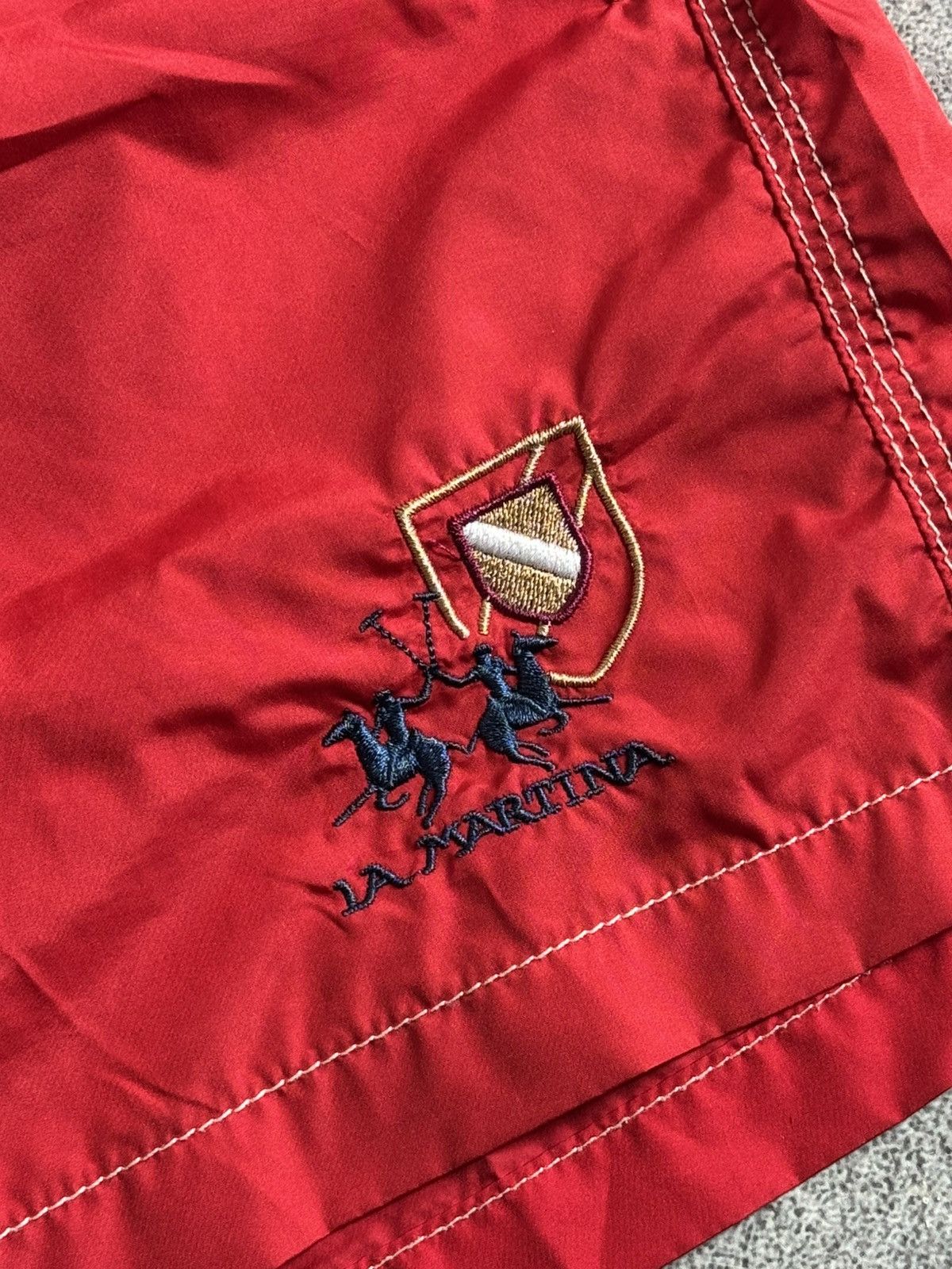 La Martina La Martina S/size red summer shorts 🩳 casual swim beach 🏝️ Size US 32 / EU 48 - 7 Thumbnail