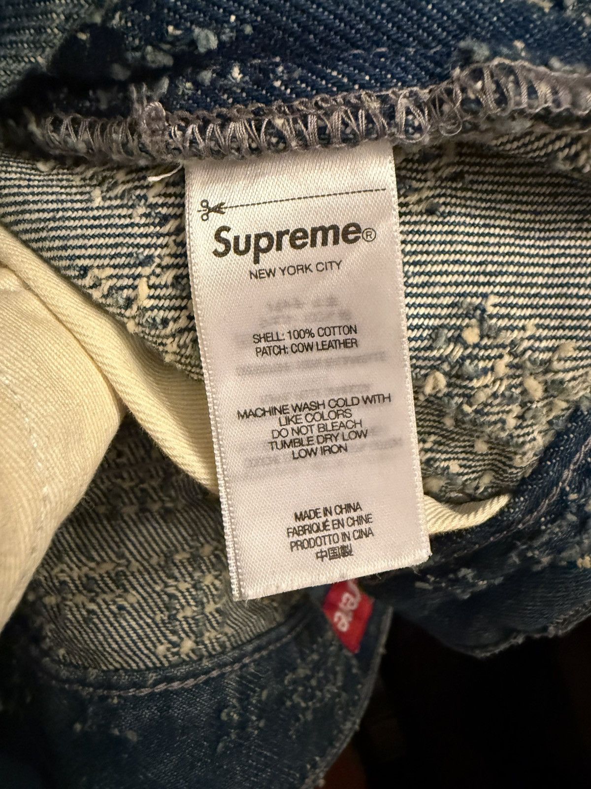 Supreme Supreme needle punch jeans Size US 32 / EU 48 - 5 Thumbnail