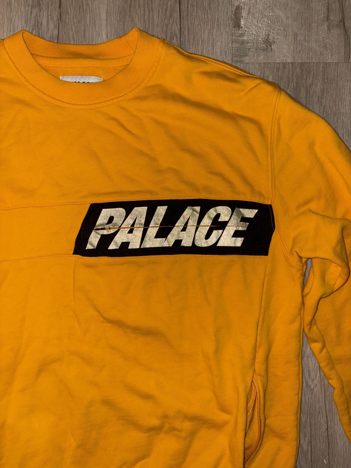 Palace Palace Sweatshirt L Cotton Gold Size US L / EU 52-54 / 3 - 4 Thumbnail