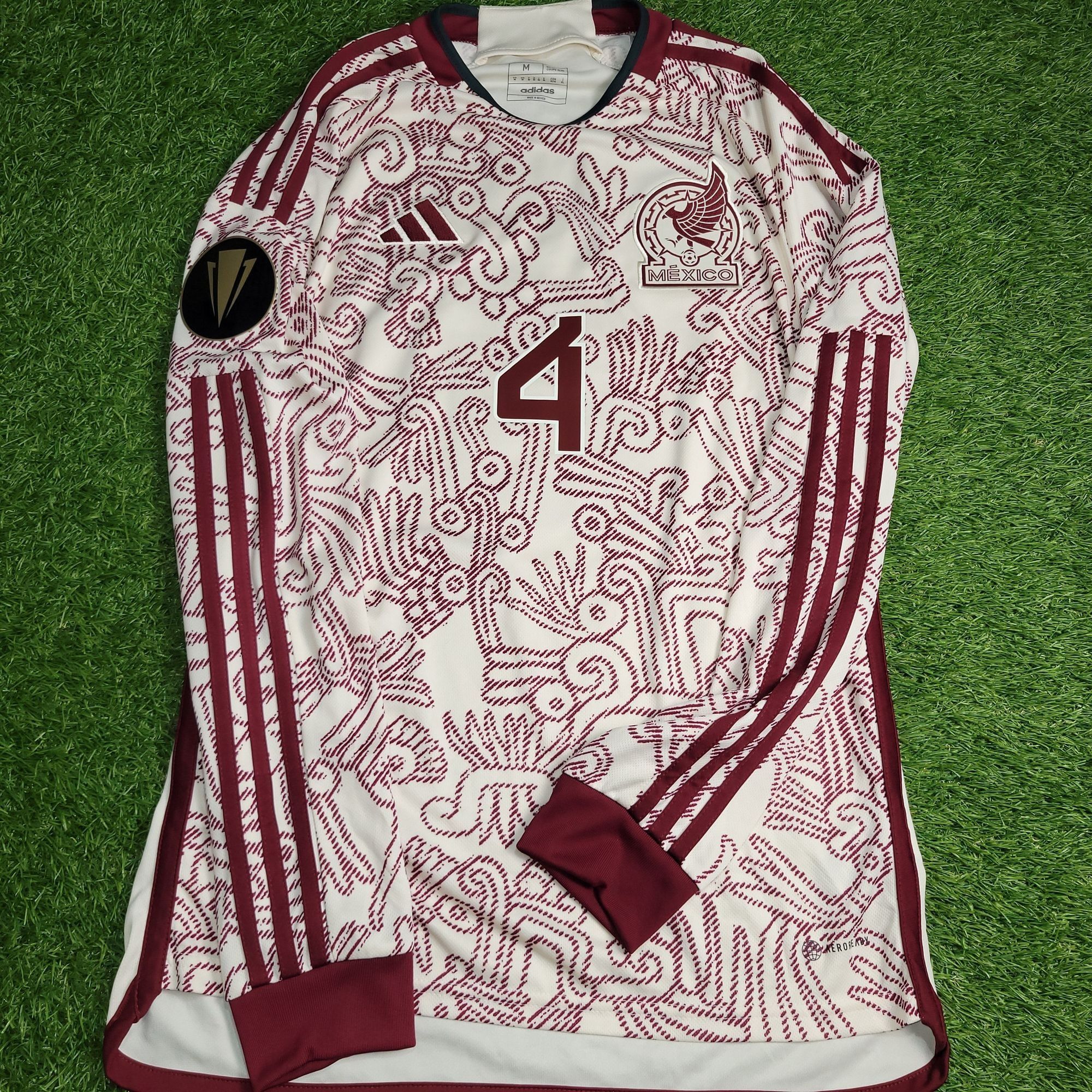 Alvarez Mexico 2022 2023 GOLD CUP Away Soccer Jersey M
