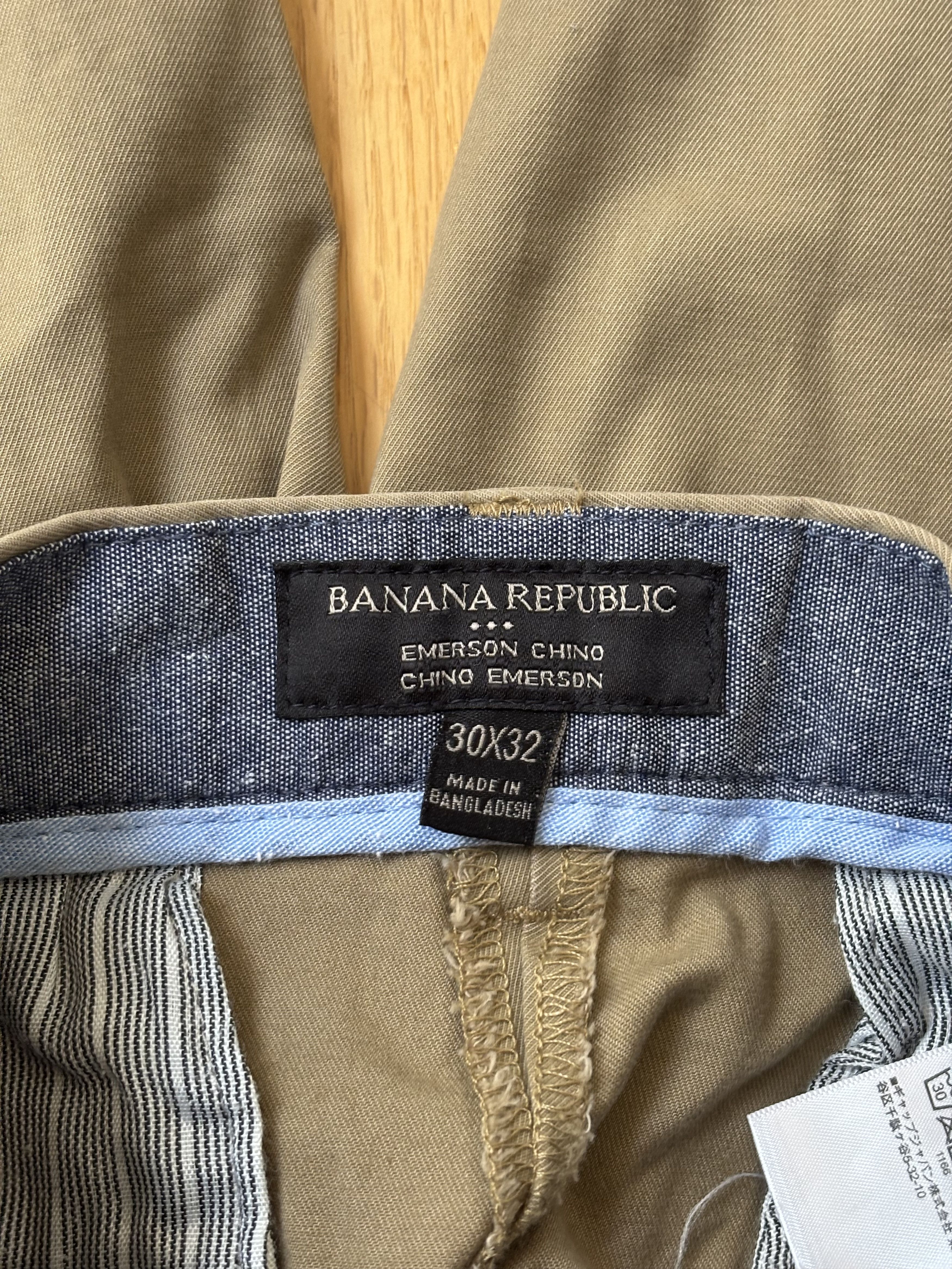 Banana Republic Banana Republic Emerson Chinos Pants 30/32 Size US 30 / EU 46 - 3 Thumbnail