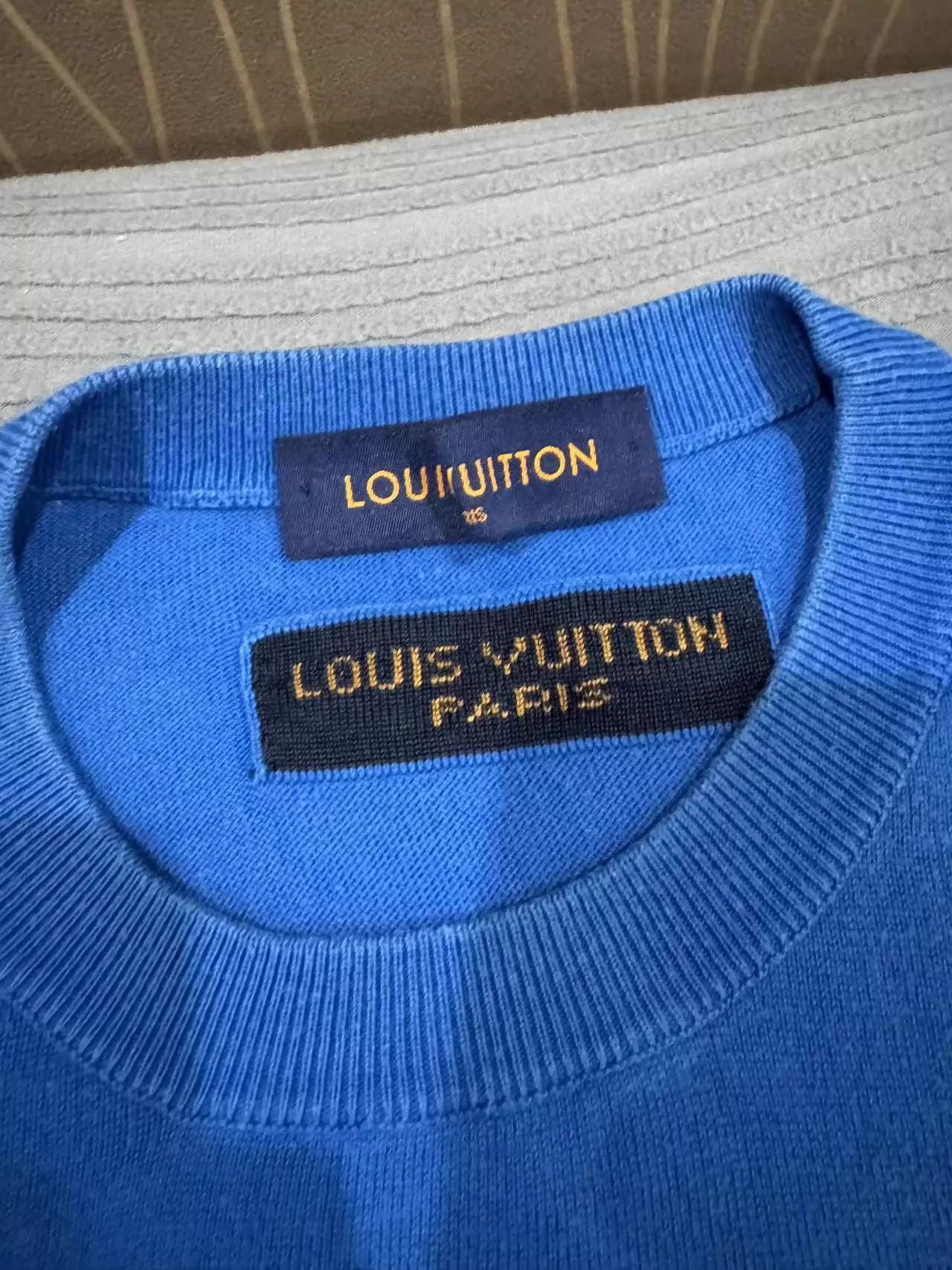 Louis Vuitton LV Knit Short-Sleeve Tee L Authentic Size US L / EU 52-54 / 3 - 2 Thumbnail