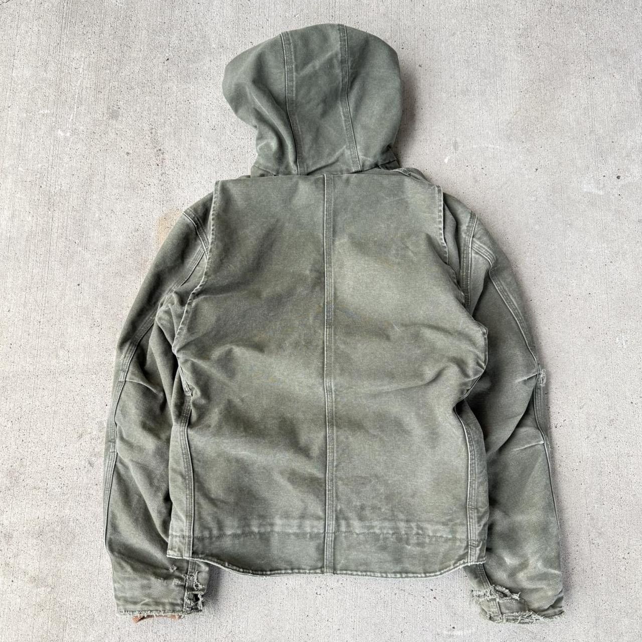 Carhartt Carhartt Detroit vintage jacket with hood and worn look Size US M / EU 48-50 / 2 - 5 Thumbnail