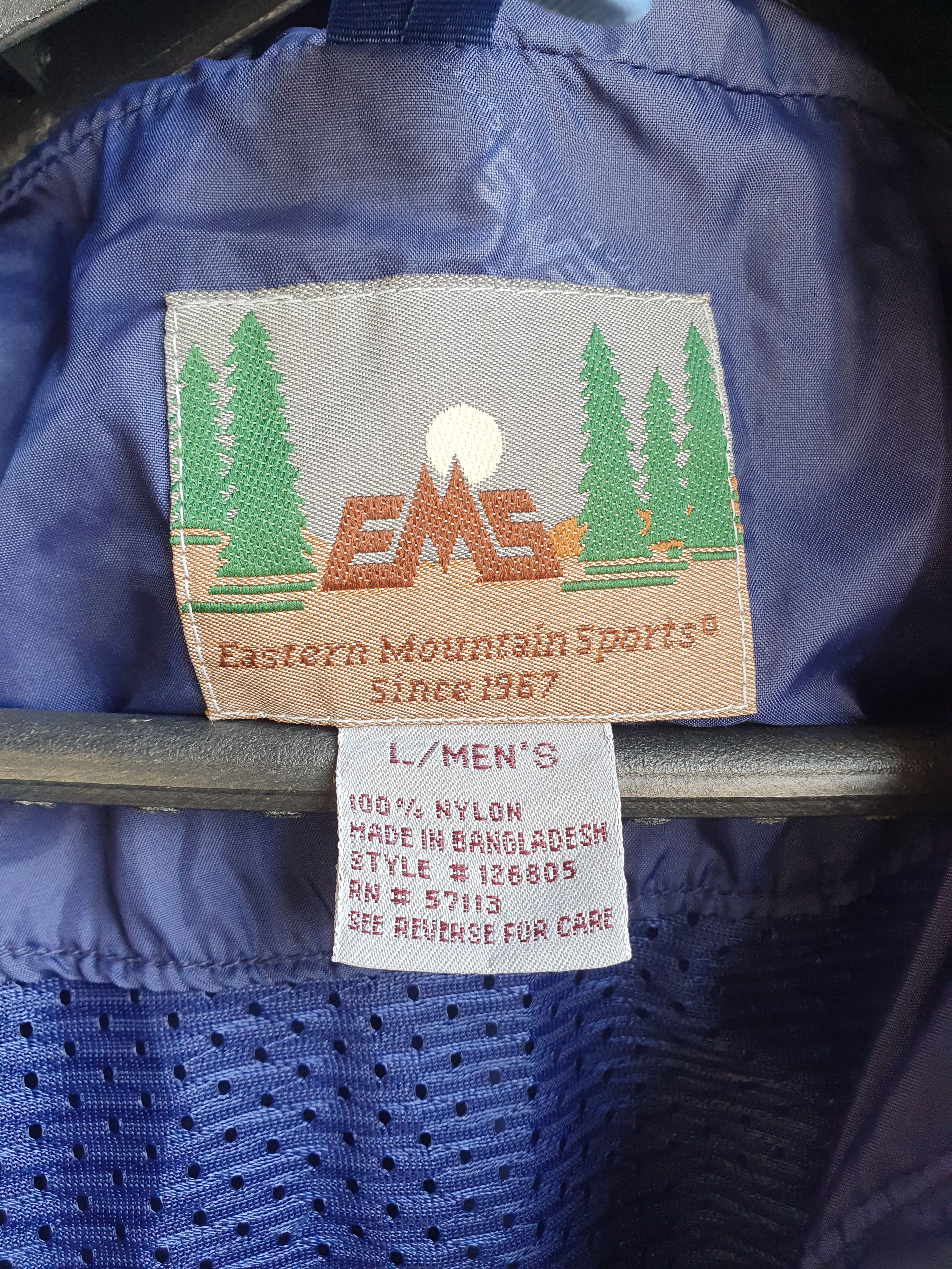 Eastern Mountain Sports Eastern Mountain Sports EMS Windbreaker Rain Jacket sz L Size US L / EU 52-54 / 3 - 4 Thumbnail