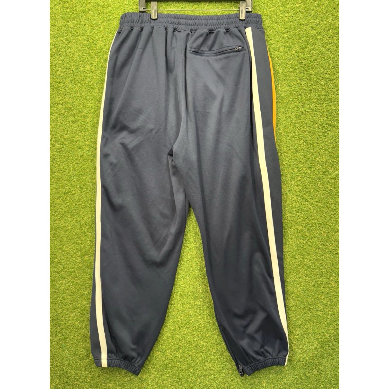 Vintage Vintage Harlem Globetrotters Sweatpants Men XL Blue Heavyweight Jogging Activewear 90s Sports Size US 36 / EU 52 - 2 Thumbnail