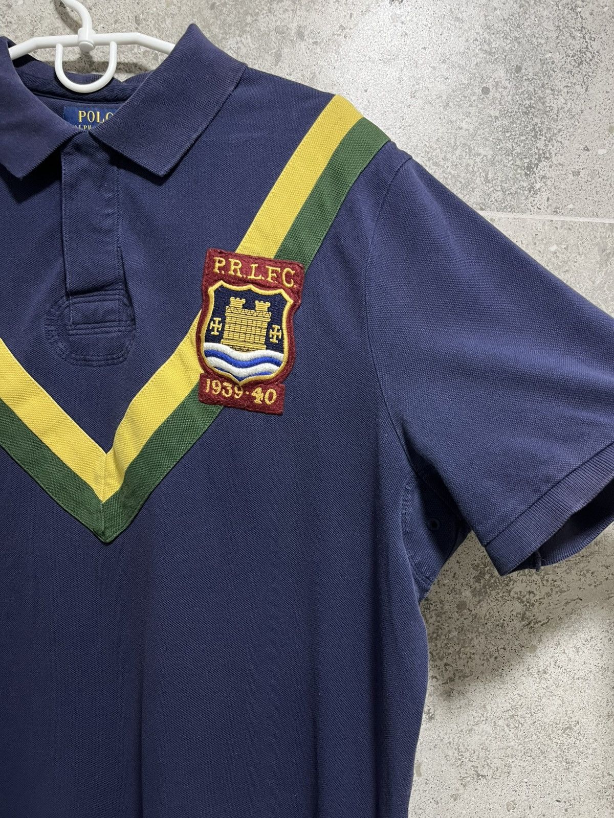 Polo Ralph Lauren × Vintage Polo Ralph Lauren Men Classic Fit 1939-40 Navy Blue Size L Size US L / EU 52-54 / 3 - 2 Thumbnail