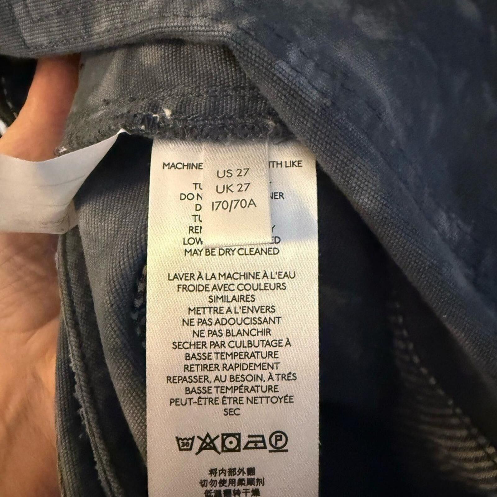 Anthropologie Anthro NWT The Wanderer Tie Dye Denim Overalls Size 27 Size 27" / US 4 / IT 40 - 11 Thumbnail