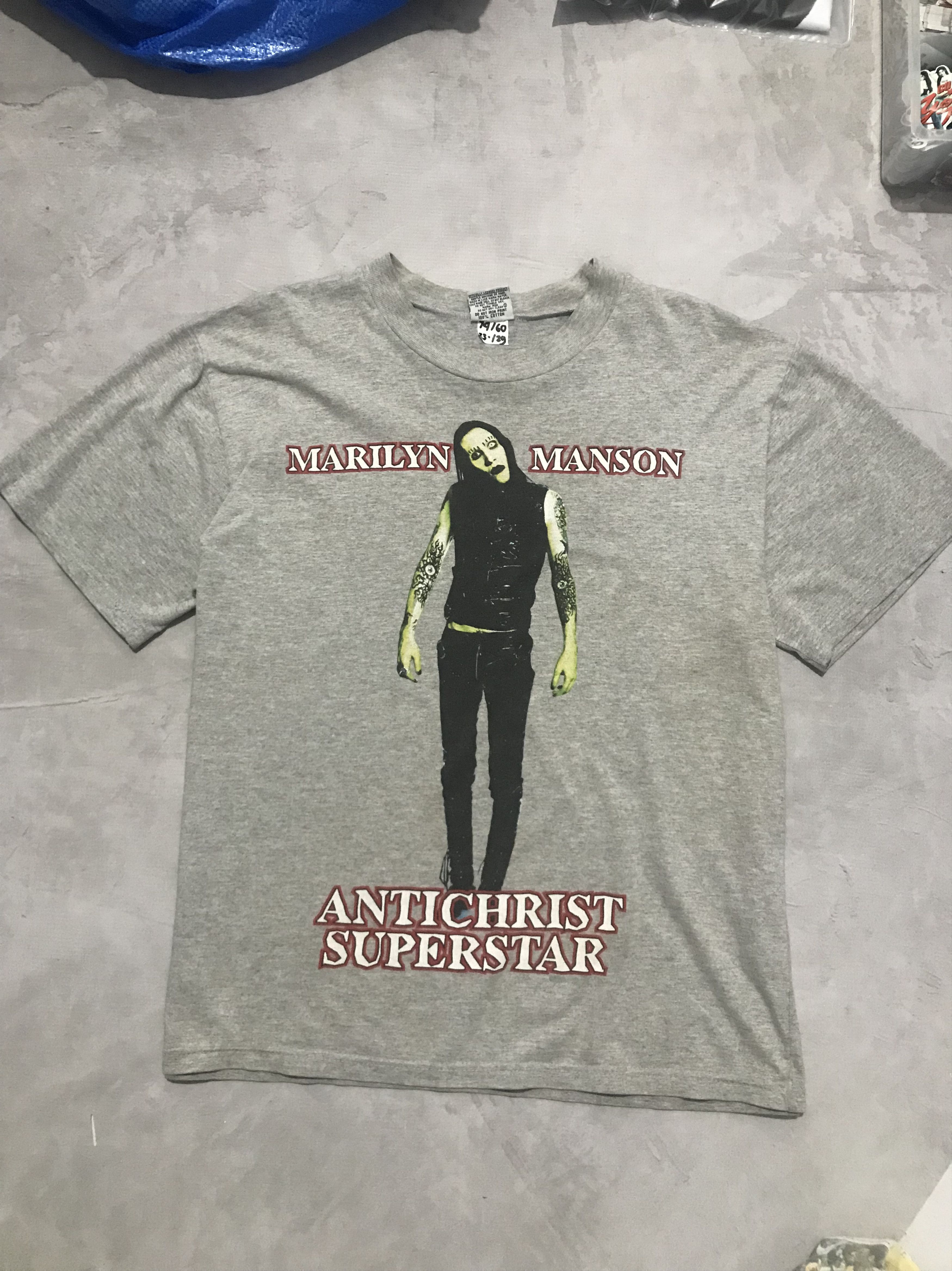 Marilyn Manson Vintage Marilyn Manson Antichrist Superstar 1996 Size US L / EU 52-54 / 3 - 1 Thumbnail