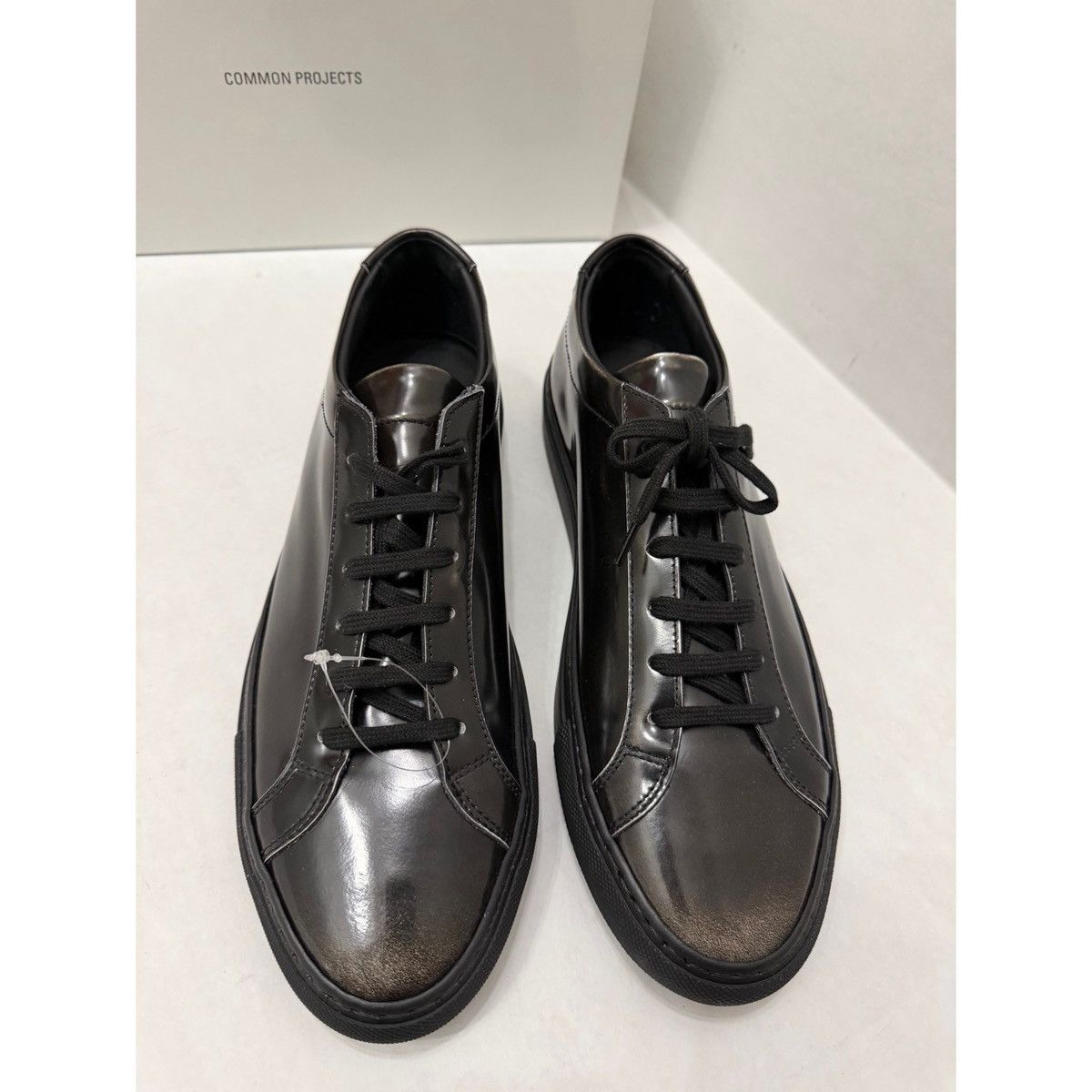 Common Projects COMMON PROJECTS ACHILLES FADED BLACK SNEAKERS Size US 9 / EU 42 - 13 Thumbnail