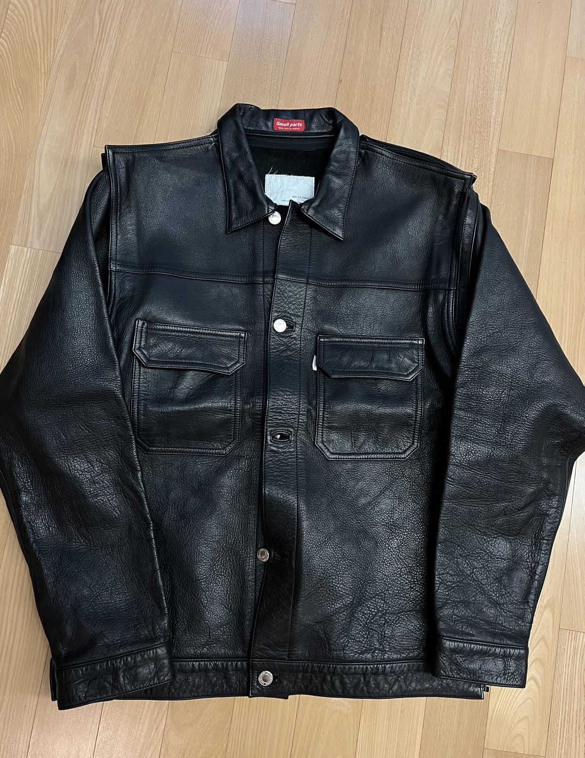 Undercover Undercover 98-99aw small parts cowhide jacket Size US L / EU 52-54 / 3 - 2 Thumbnail