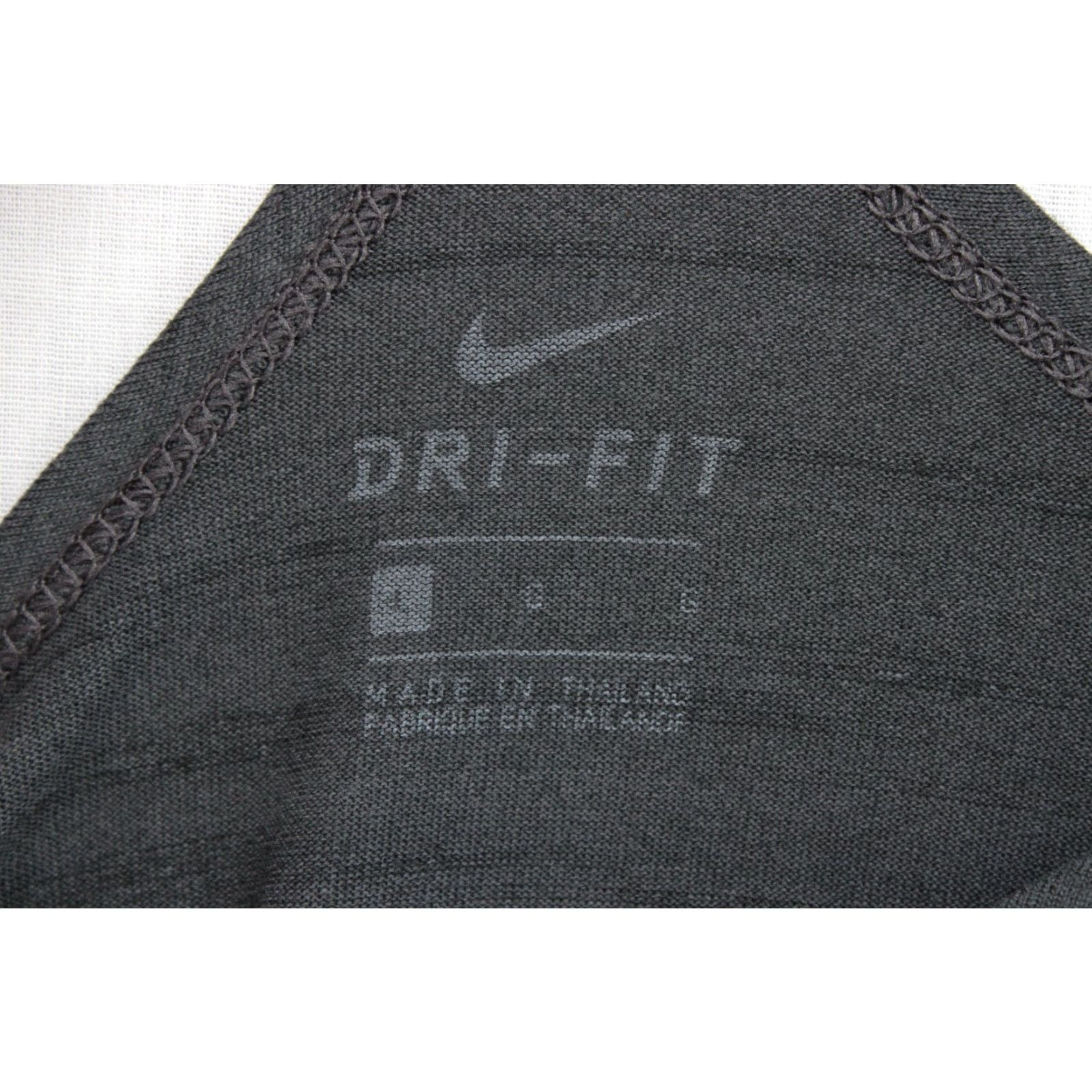 Nike VINTAGE Nike Tank Top DRI-FIT Women's Large Black JUST DO IT Straps Layering 823488 Size L / US 10 / IT 46 - 4 Thumbnail