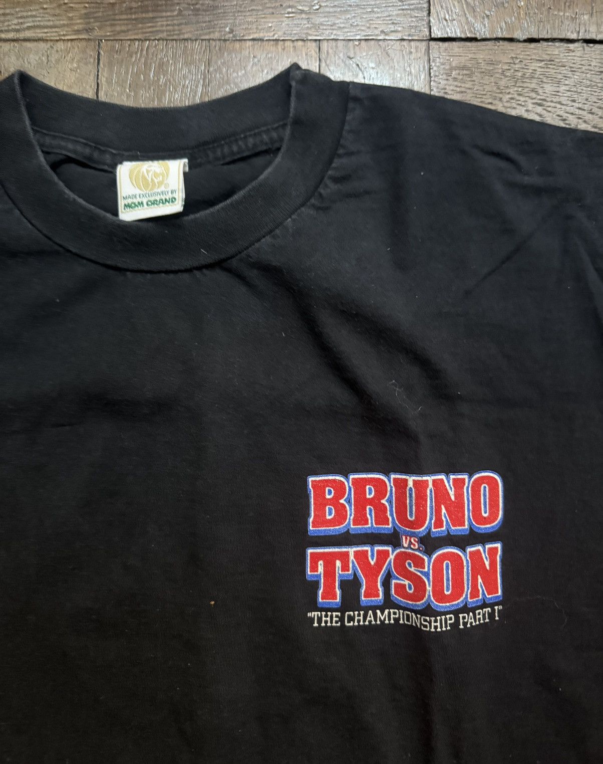 Other Vintage 1996 Tyson vs Bruno T Shirt Boxing MGM Promo Rap Tee Size US XL / EU 56 / 4 - 4 Thumbnail