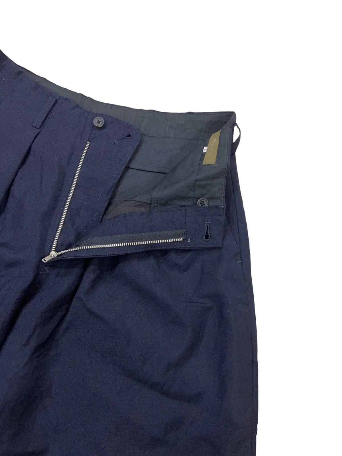 Yohji Yamamoto FW98 Yohji Yamamoto Men Baggy 🎈Gabardine Trousers Pants Size US 29 - 3 Thumbnail