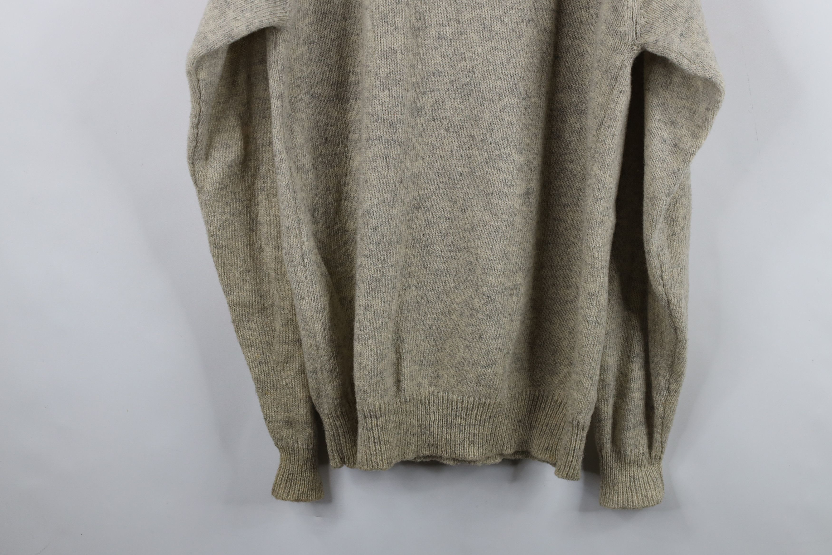 Vintage Vintage 90s Streetwear Wool Ribbed Knit Crewneck Sweater Size US XL / EU 56 / 4 - 9 Thumbnail