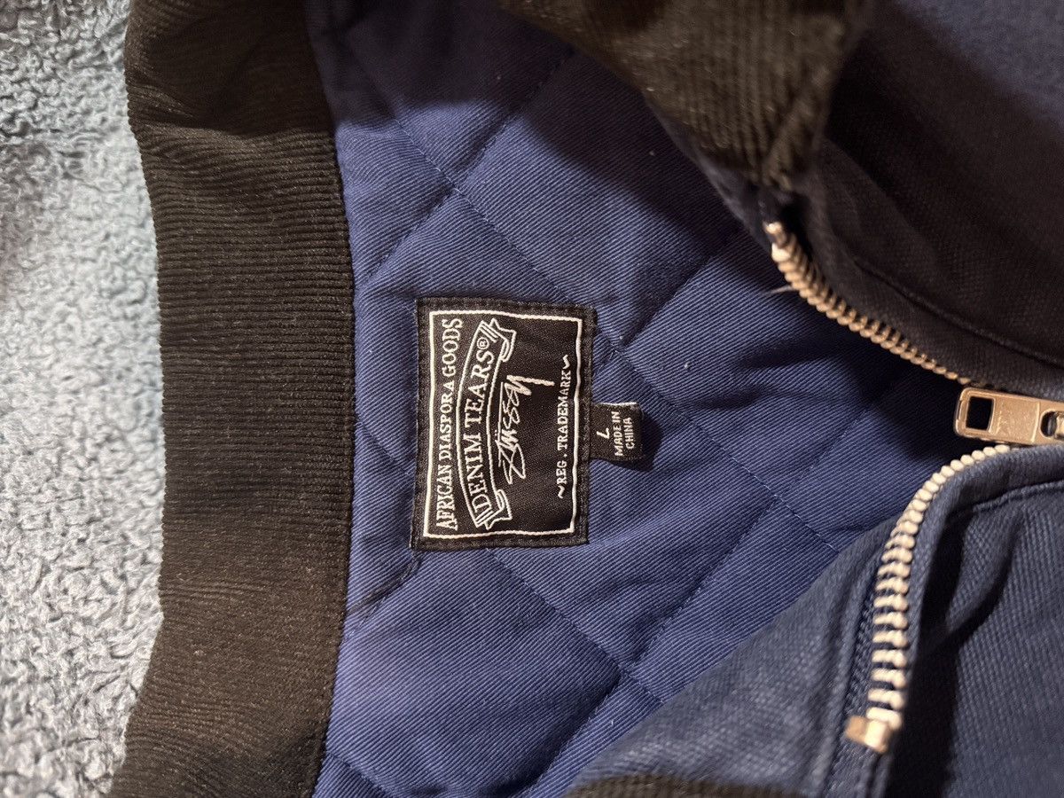 DENIM TEARS × Stussy Stussy denim tears canvas work jacket Size US L / EU 52-54 / 3 - 4 Thumbnail