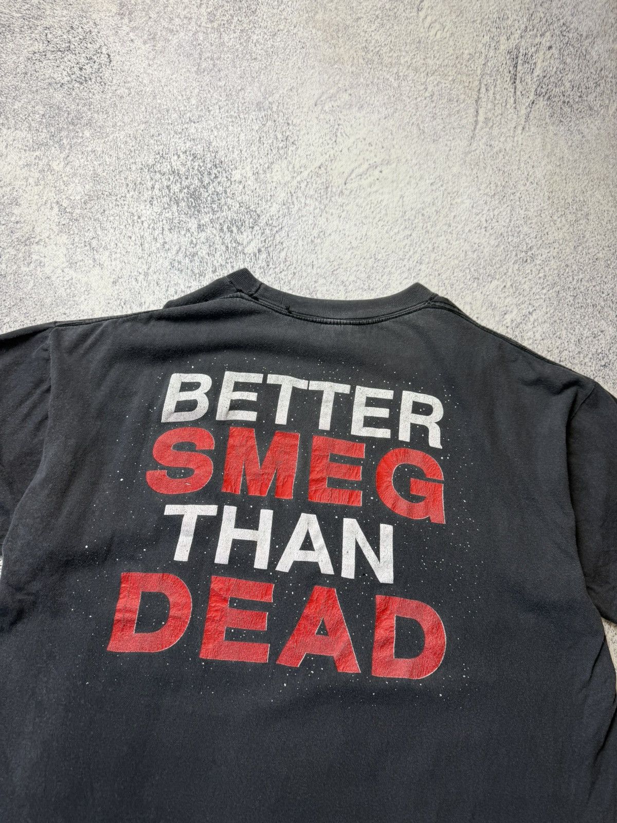 Vintage Vintage Red Dwarf Smeg Head T-Shirt 90s Single Stitch Sci-Fi Size US M / EU 48-50 / 2 - 15 Thumbnail