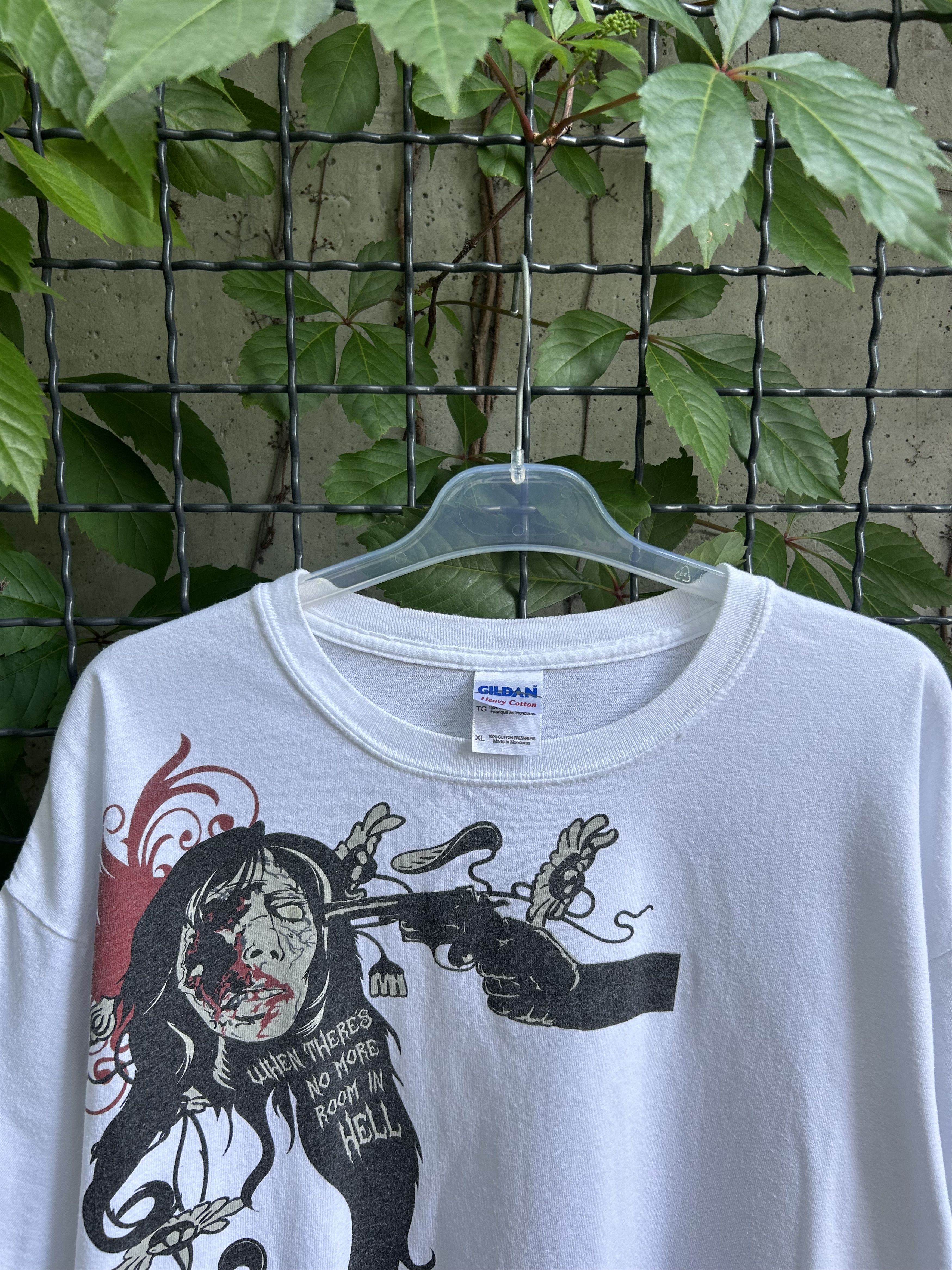 Vintage Vintage 2006 Dawn of the Dead Horror Movie T-shirt Size US XL / EU 56 / 4 - 3 Thumbnail