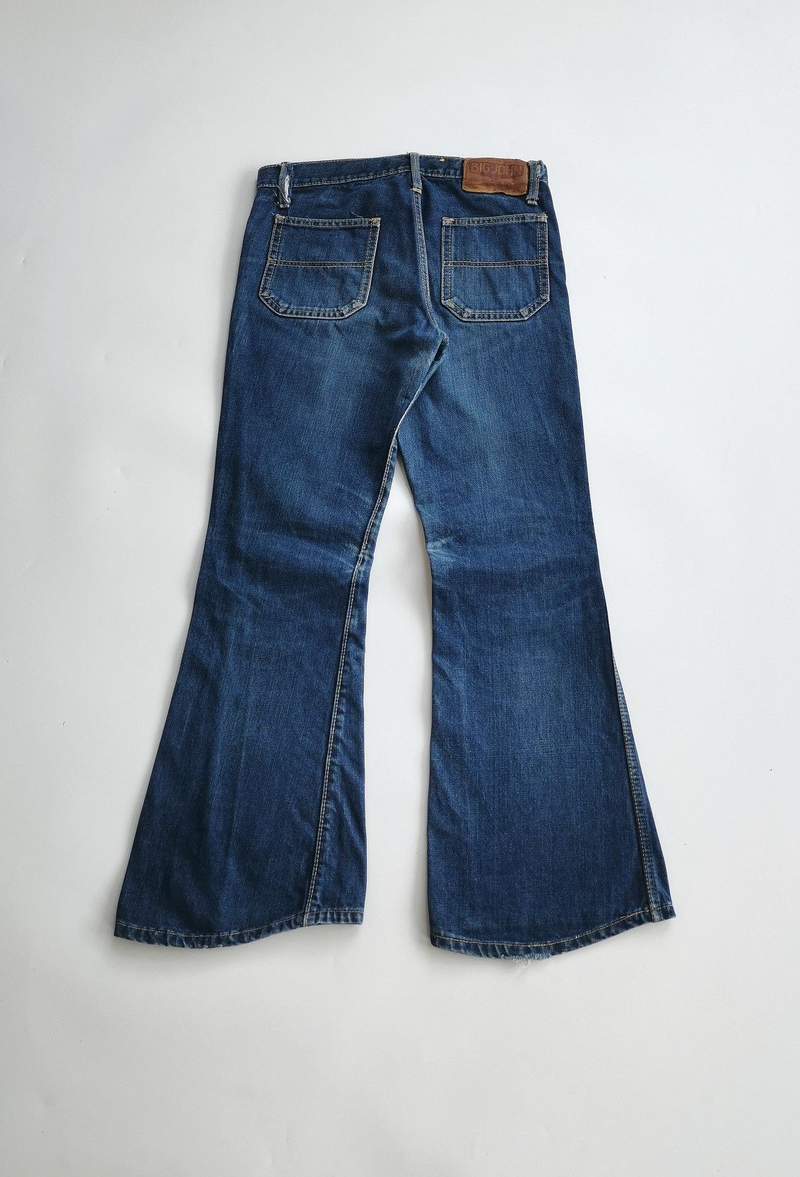 Big John Vintage 70s 80s Big John Flare Bootcut Bell Bottom Jeans Size US 30 / EU 46 - 6 Thumbnail