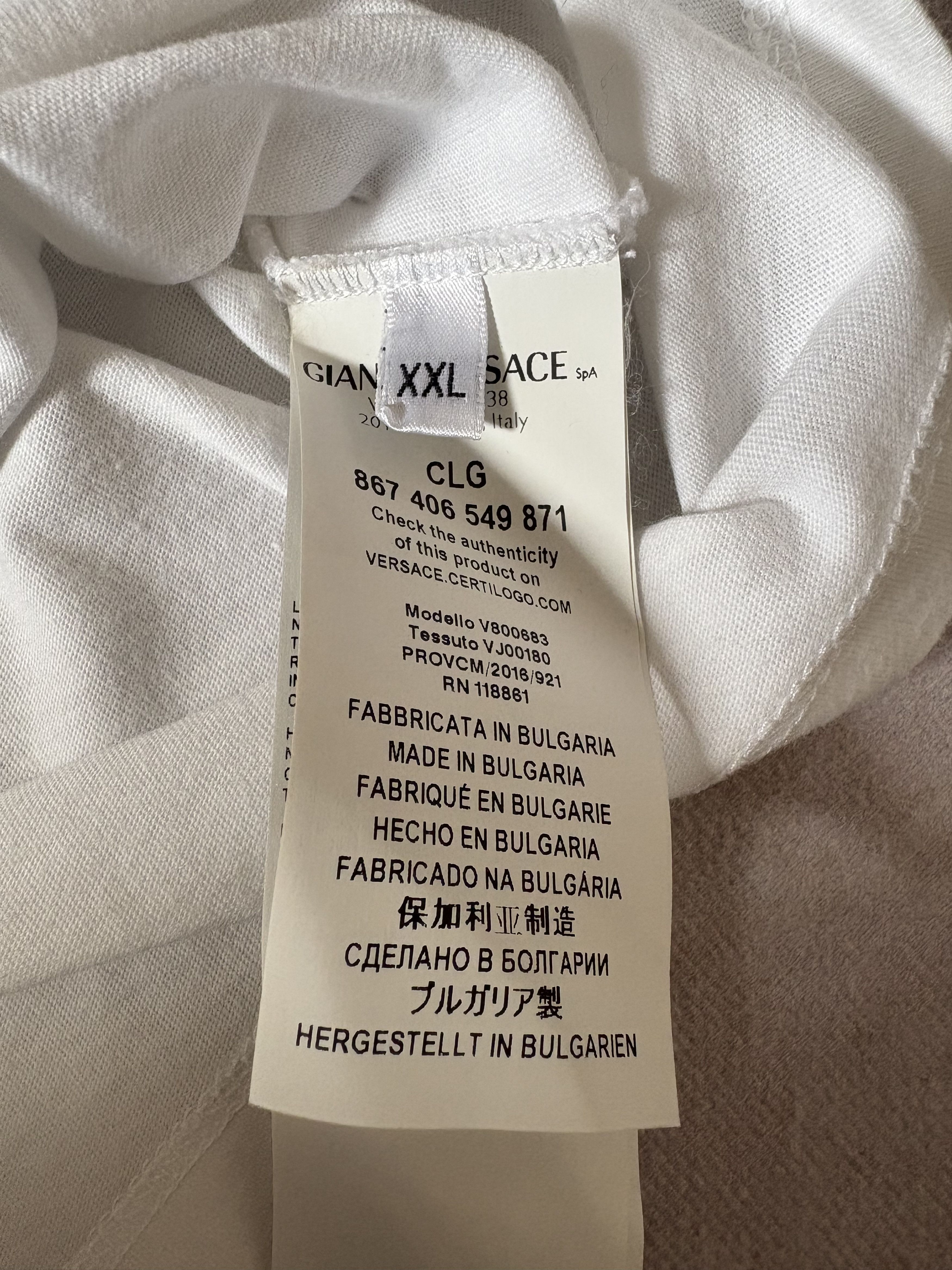 Versace Iconic Gianni Versace t-shirt Size US XXL / EU 58 / 5 - 5 Thumbnail
