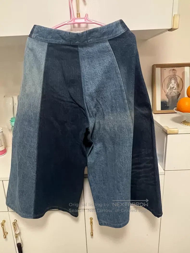 Junya Watanabe Junya Watanabe size M Color-block denim skirt Size 24" / US 00 / IT 34 - 2 Thumbnail