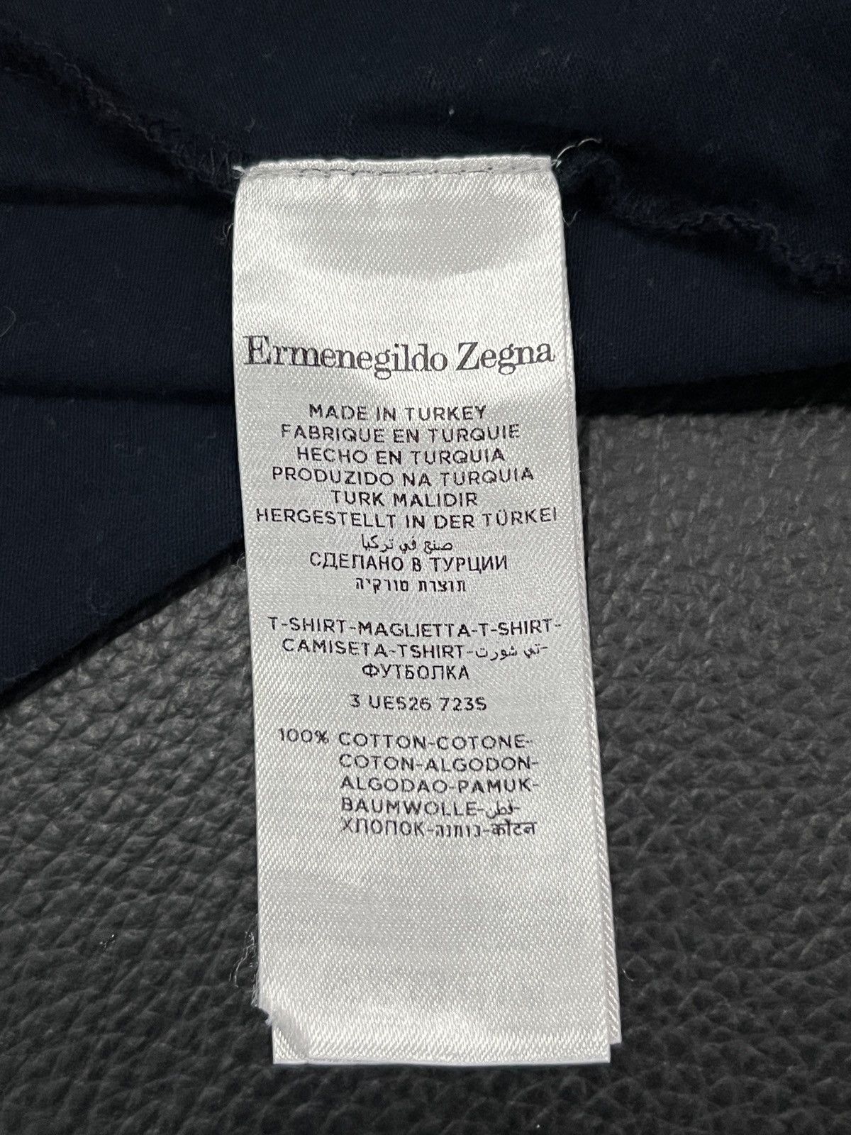 Ermenegildo Zegna Ermenegildo Zegna Short Sleeve Polo Shirt Size US XS / EU 42 / 0 - 10 Thumbnail